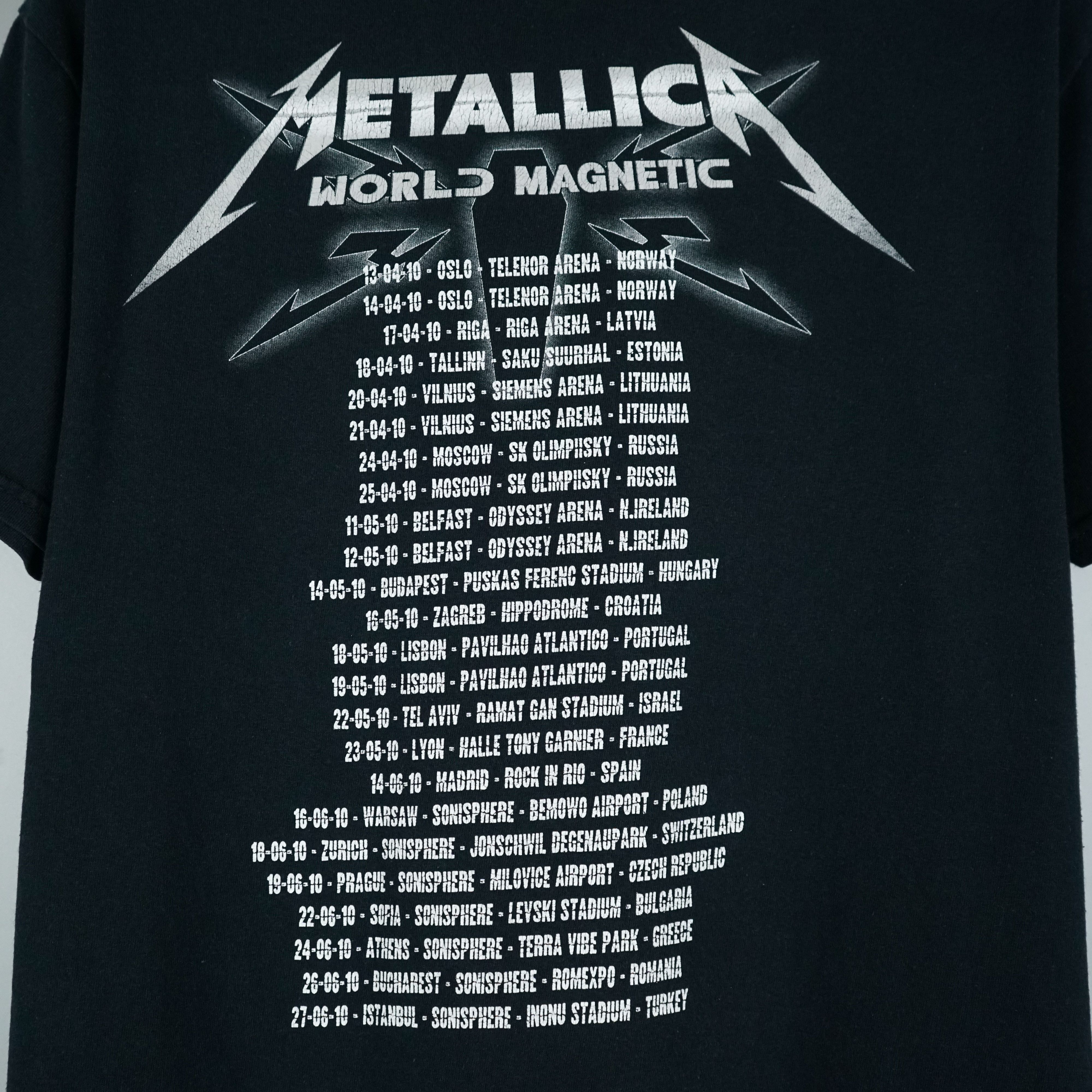 Band Tees × Vintage 2010 Metallica t-shirt Size US M / EU 48-50 / 2 - 8 Thumbnail