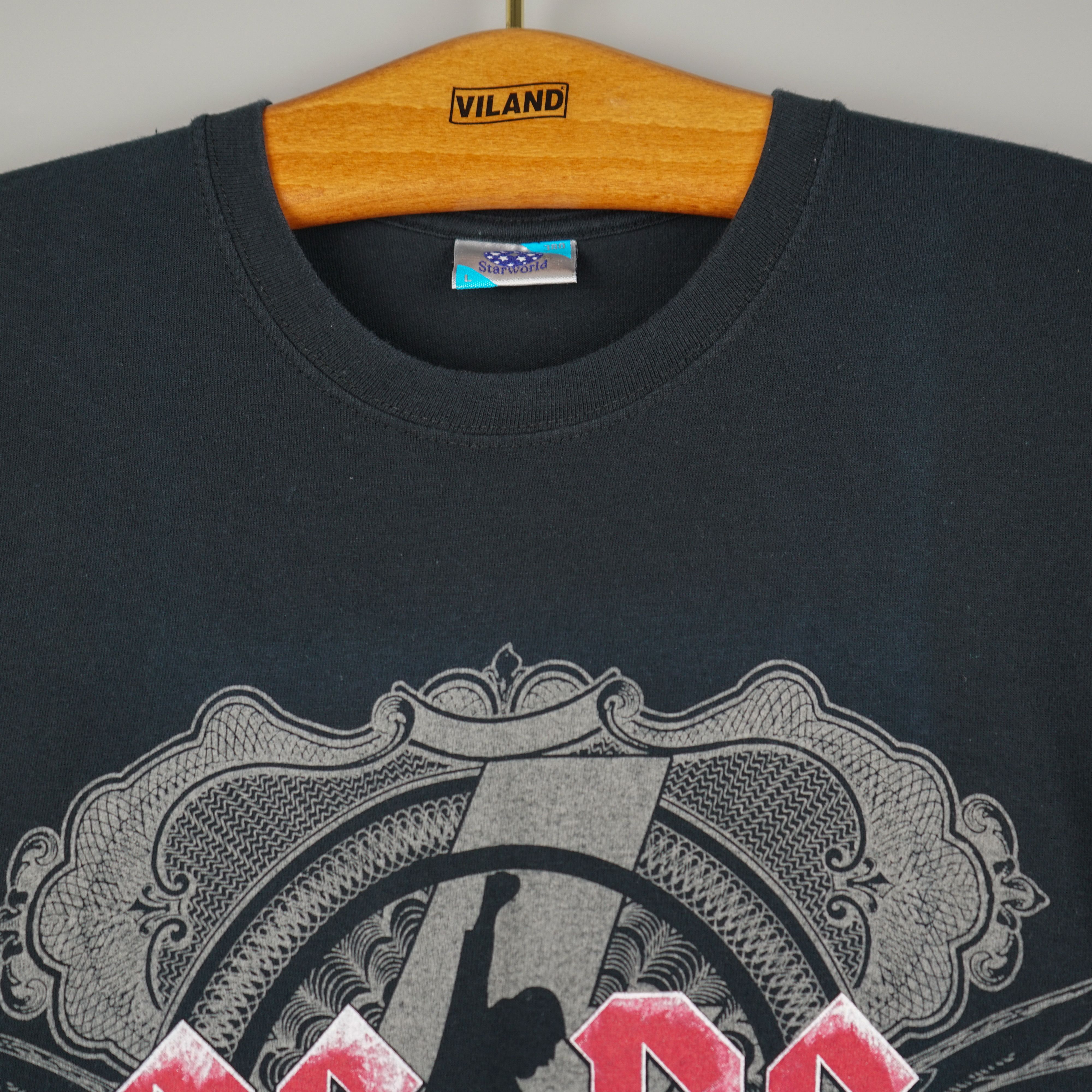 Band Tees × Vintage Vintage ACDC t shirt 2008 tour like Iron Maiden Metallica Size US M / EU 48-50 / 2 - 4 Thumbnail
