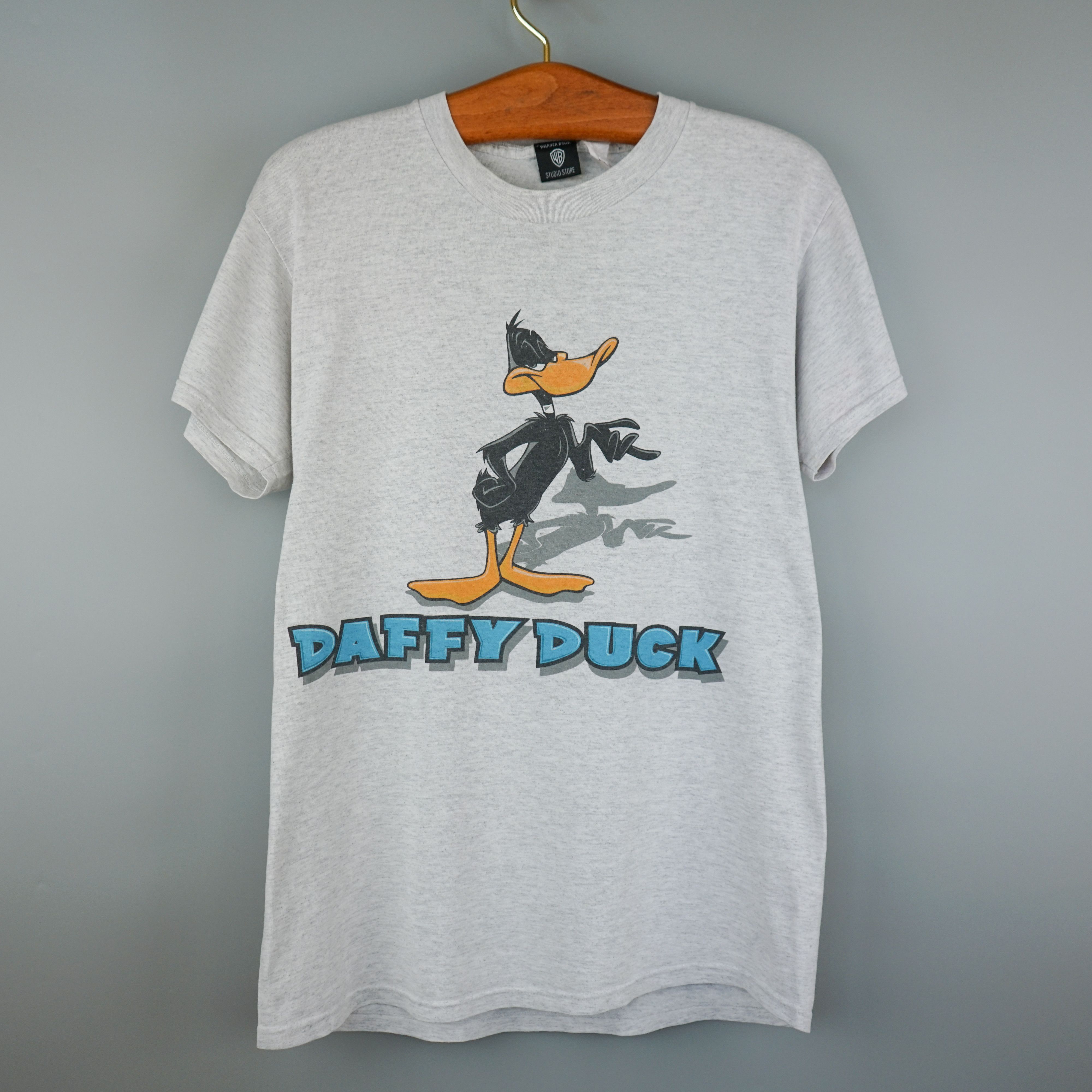 Cartoon Network × Vintage × Warner Bros vintage Duffy Duck t shirt 1990s Looney Tunes Size US M / EU 48-50 / 2 - 1 Thumbnail