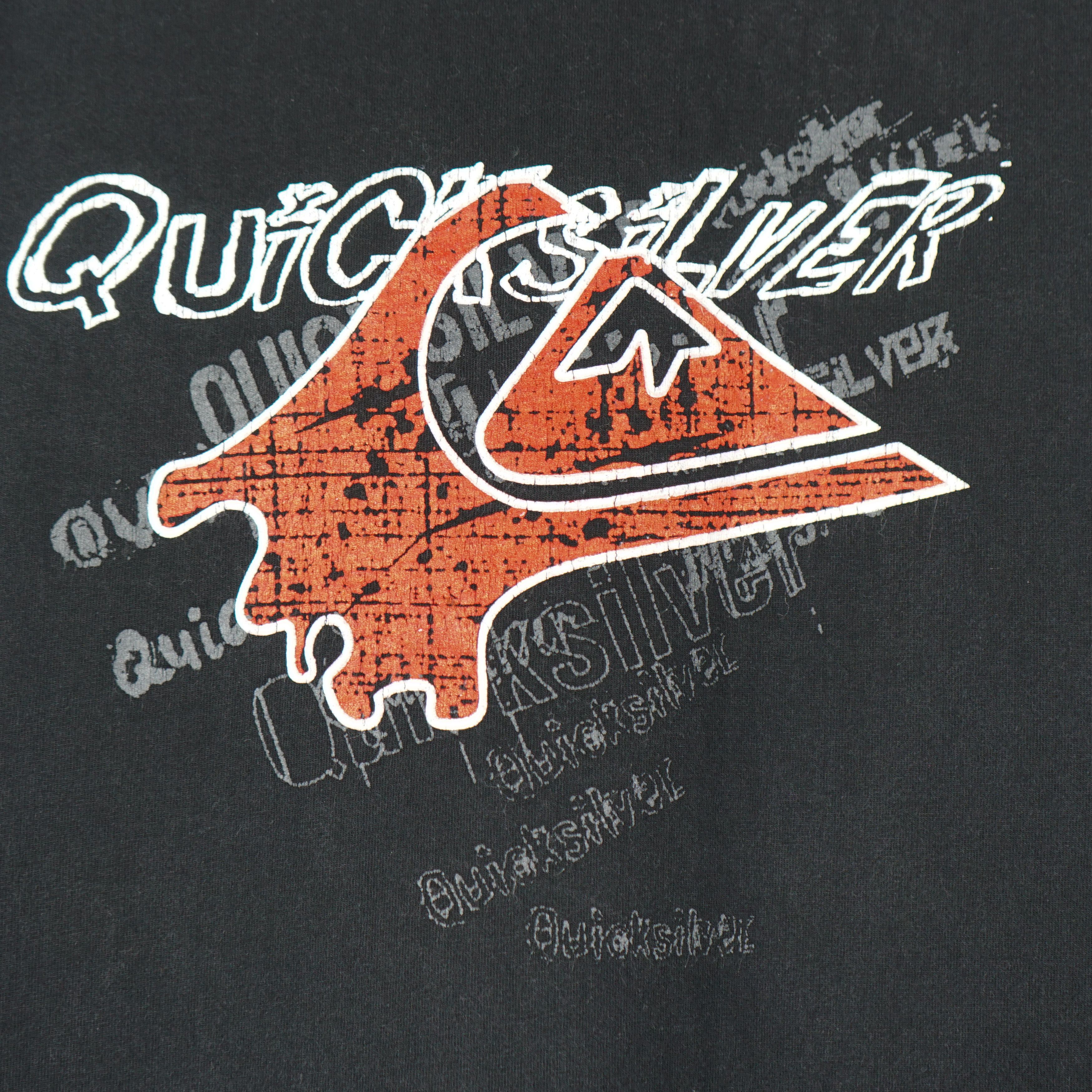 Quicksilver × Vintage 90s Quicksilver t-shirt Surfing Made in USA Size US M / EU 48-50 / 2 - 2 Thumbnail
