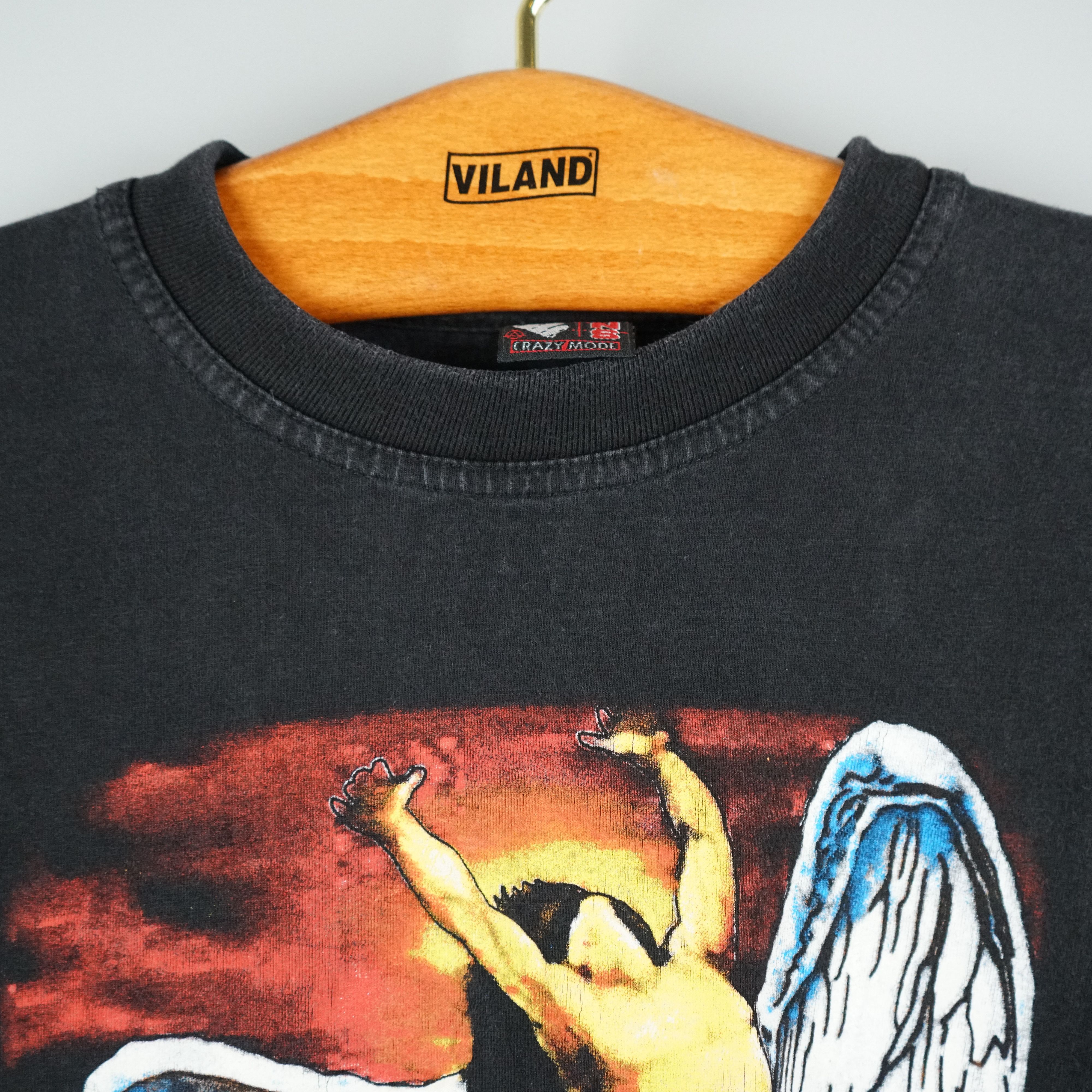 Band Tees × Vintage Vintage Led Zeppelin t shirt 1990s Size US M / EU 48-50 / 2 - 5 Thumbnail
