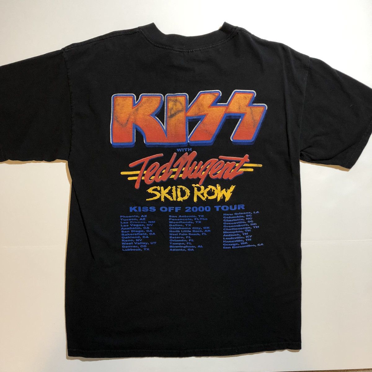 Band Tees Vintage Rare Farewell Tour Kiss Off Tour 2000 T-Shirt Size US L / EU 52-54 / 3 - 2 Thumbnail