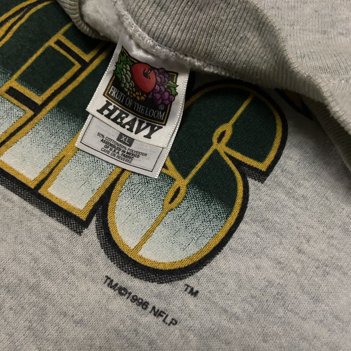 NFL Vintage 90s NFL greenbay packers superbowl sweatshirt Size US XL / EU 56 / 4 - 3 Thumbnail