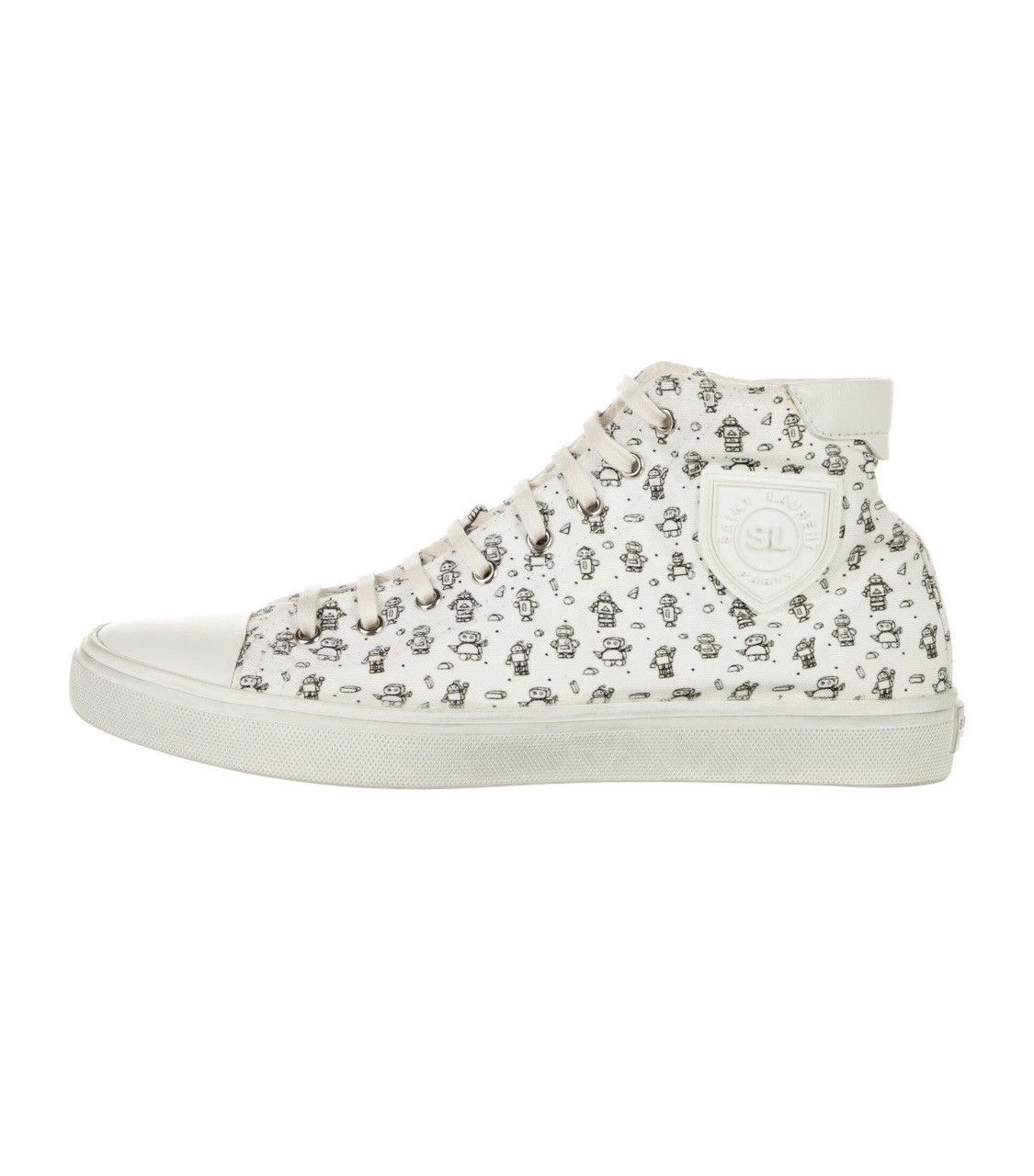 Saint Laurent Paris Saint Laurent Bedford Hi Tops With Robots size 41.5 Size ONE SIZE - 1 Thumbnail