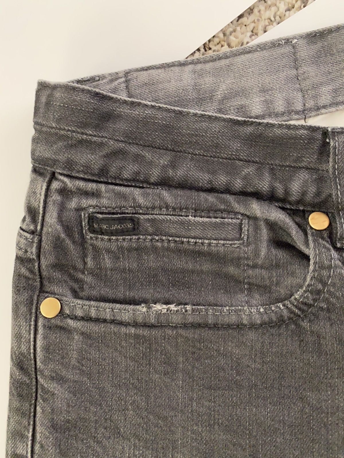 Marc Jacobs Marc Jacobs Collection grey distressed jeans Size US 36 / EU 52 - 3 Thumbnail