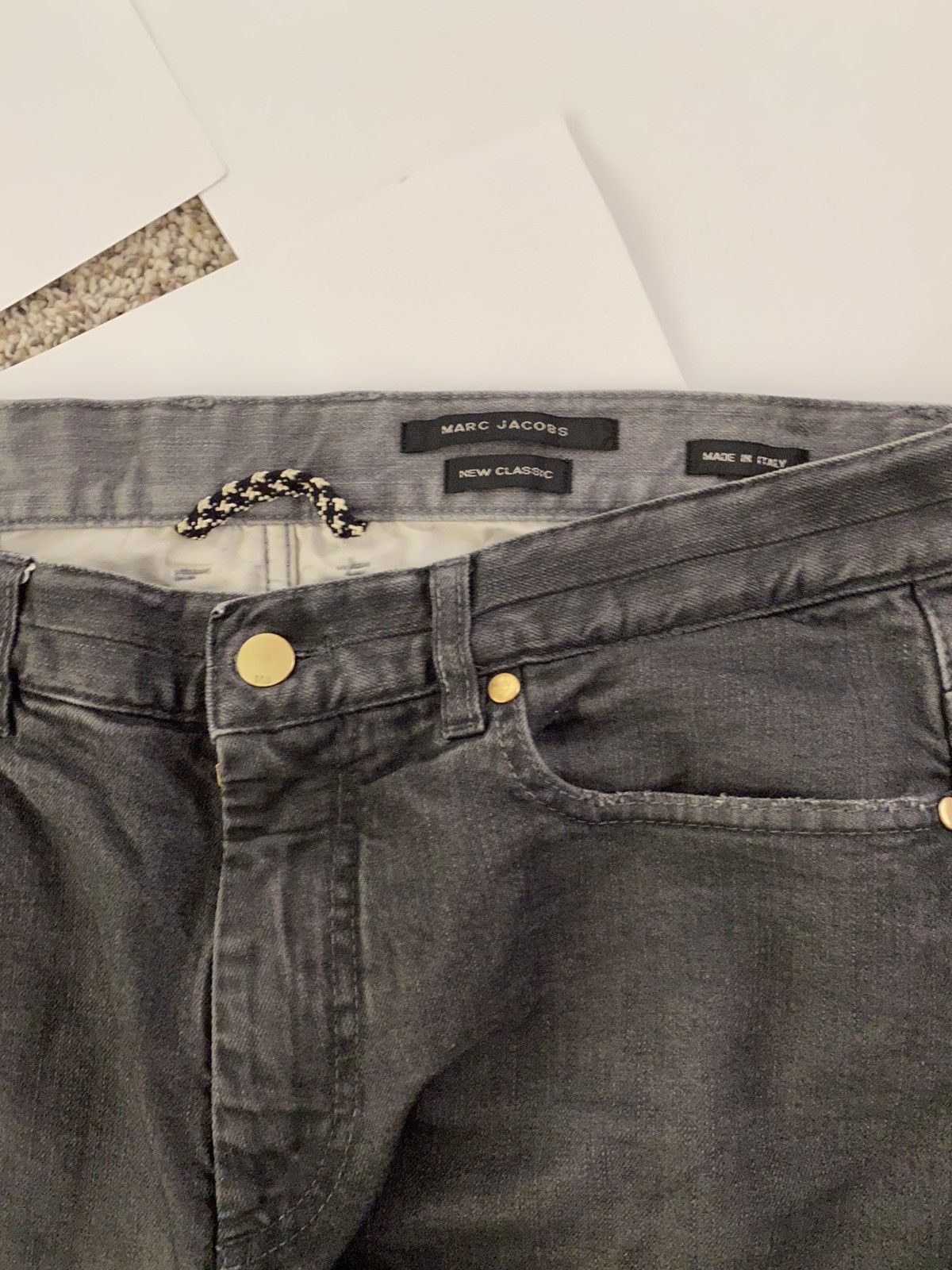 Marc Jacobs Marc Jacobs Collection grey distressed jeans Size US 36 / EU 52 - 2 Thumbnail