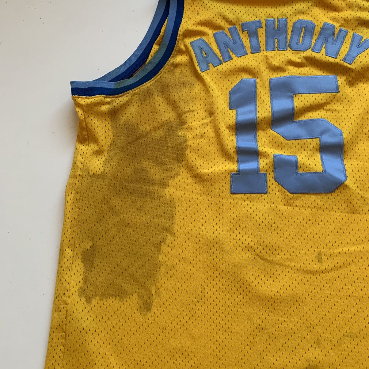 NBA × Nike × Vintage Vintage 1990s Nike Carmelo Anthony Denver Nuggets NBA Jersey Size US XL / EU 56 / 4 - 5 Thumbnail