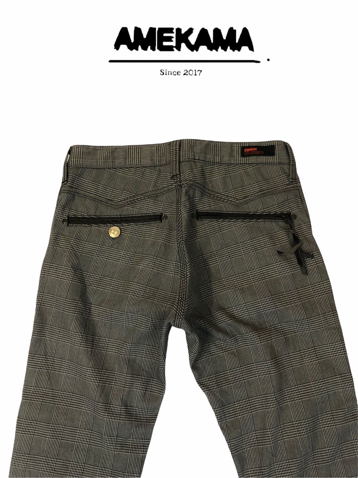 Edwin Japanese Brand Edwin Checkered Design Casual pants Size US 28 / EU 44 - 5 Thumbnail