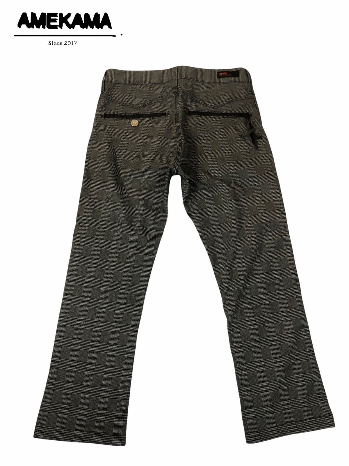 Edwin Japanese Brand Edwin Checkered Design Casual pants Size US 28 / EU 44 - 2 Thumbnail