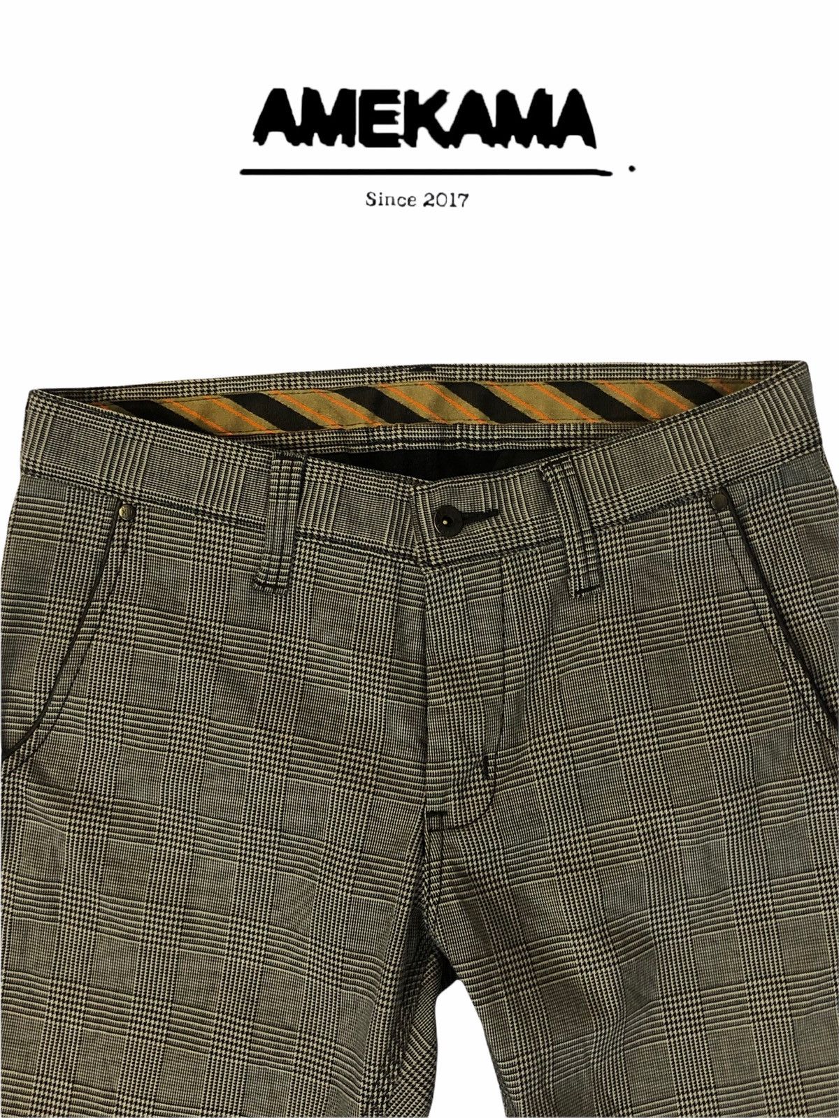 Edwin Japanese Brand Edwin Checkered Design Casual pants Size US 28 / EU 44 - 3 Thumbnail