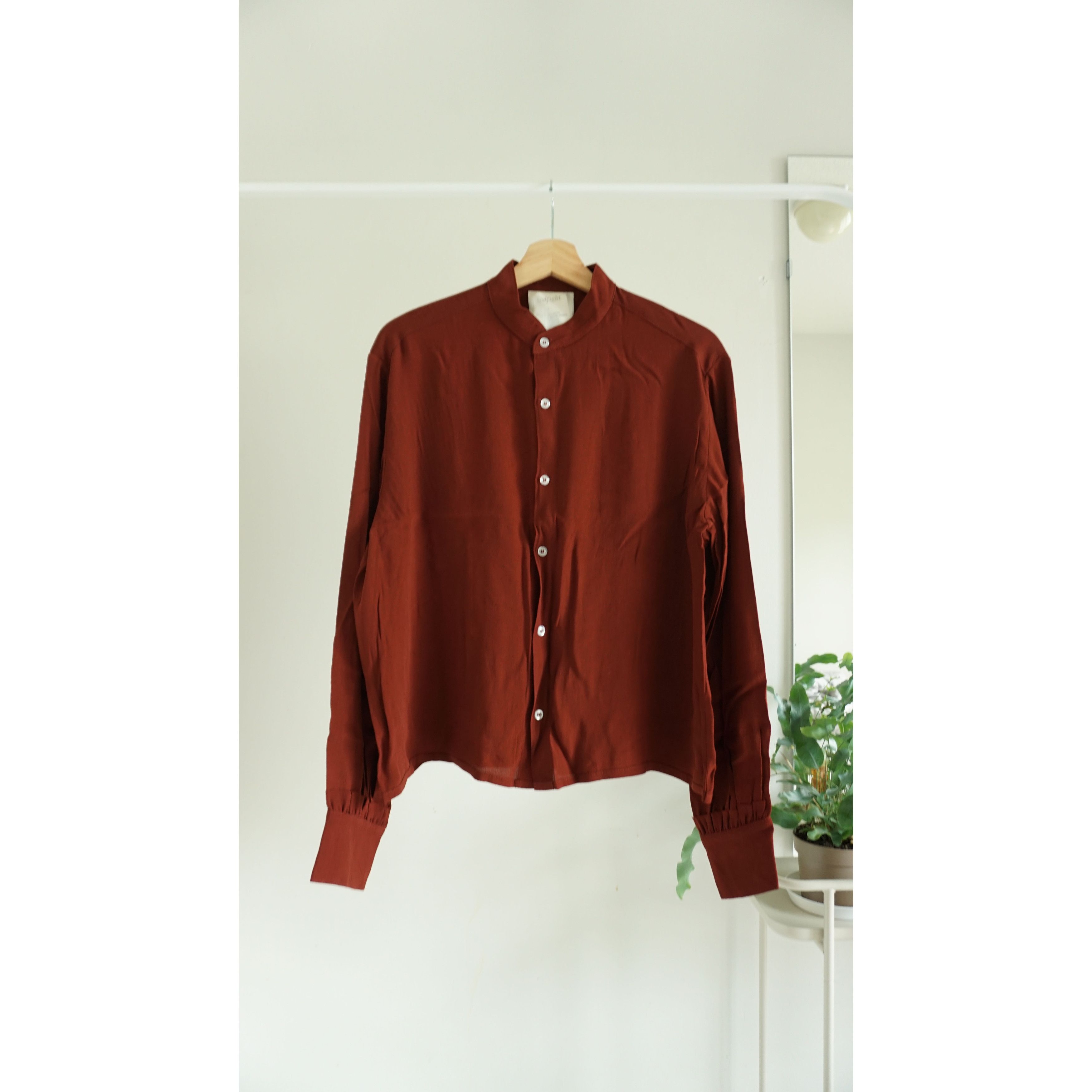 image of Goodfight Short Top Botton Down Shirt in Red, Men's (Size Small)