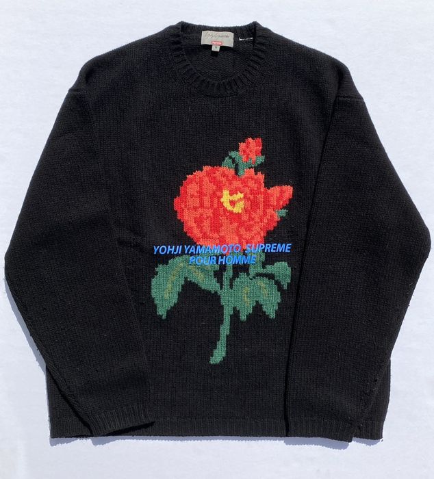 Supreme Supreme x Yohji Yamamoto Sweater | Grailed