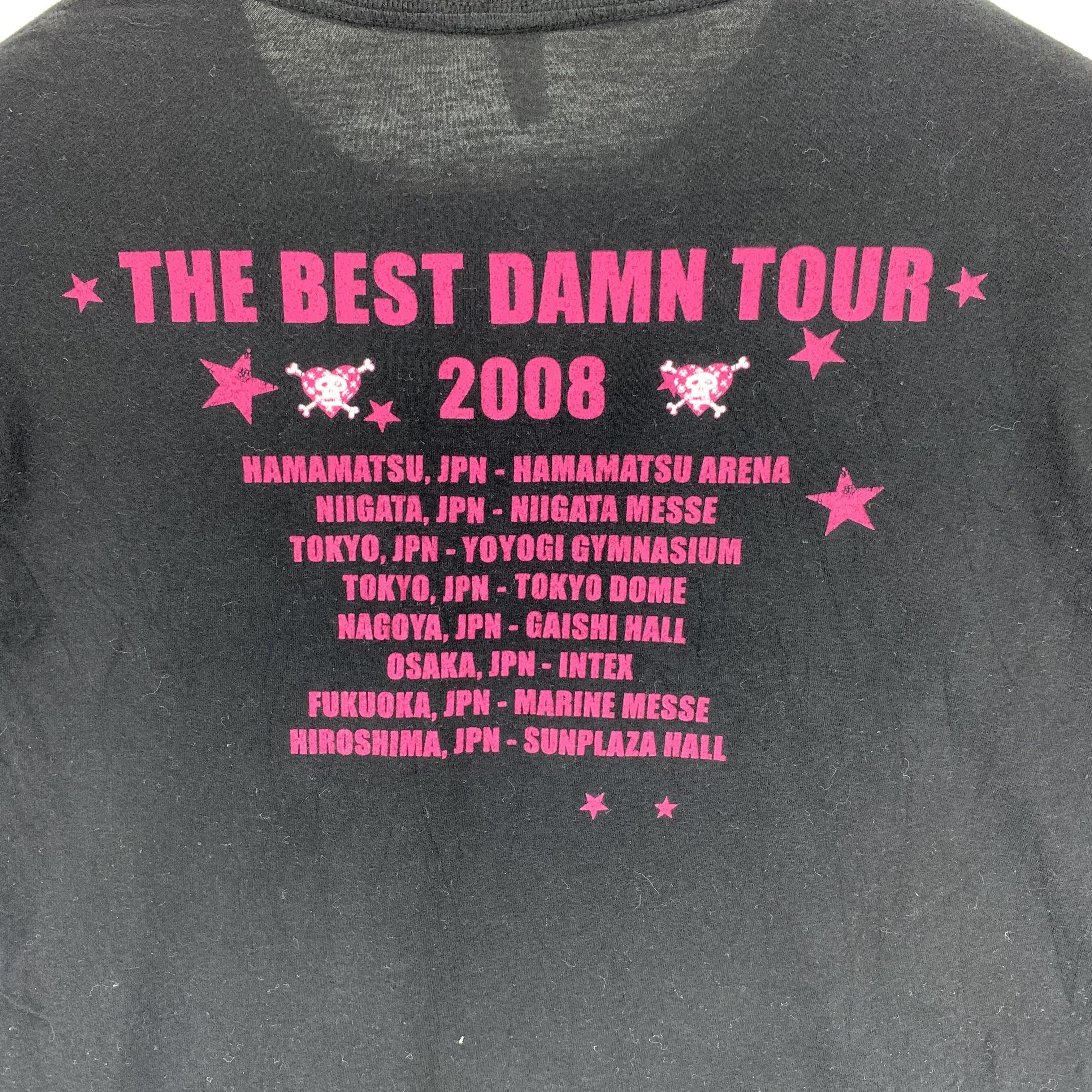 Band Tees Avril Lavigne The Best Damn Tour 2008 Tee #3333-67 Size US M / EU 48-50 / 2 - 5 Thumbnail