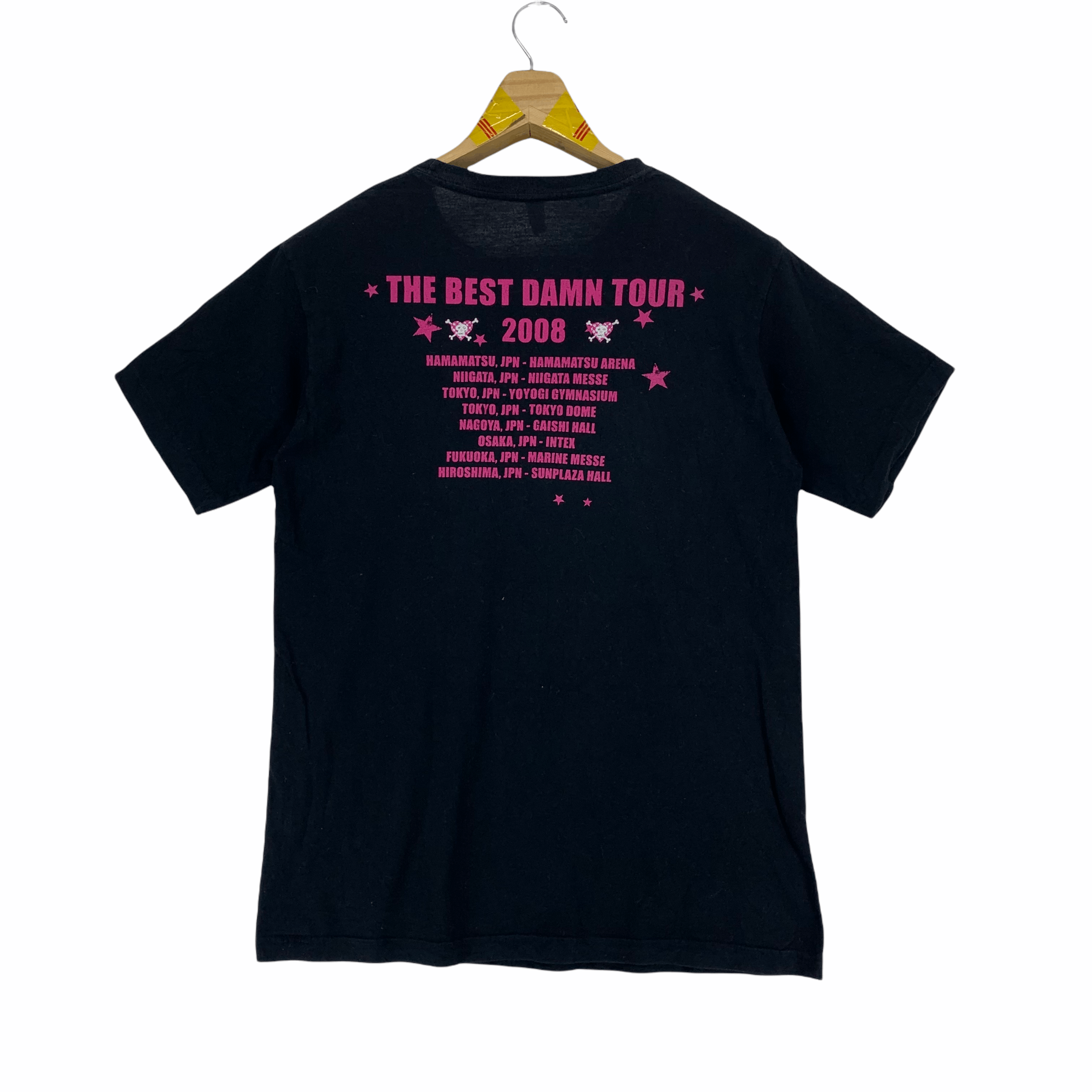 Band Tees Avril Lavigne The Best Damn Tour 2008 Tee #3333-67 Size US M / EU 48-50 / 2 - 4 Thumbnail