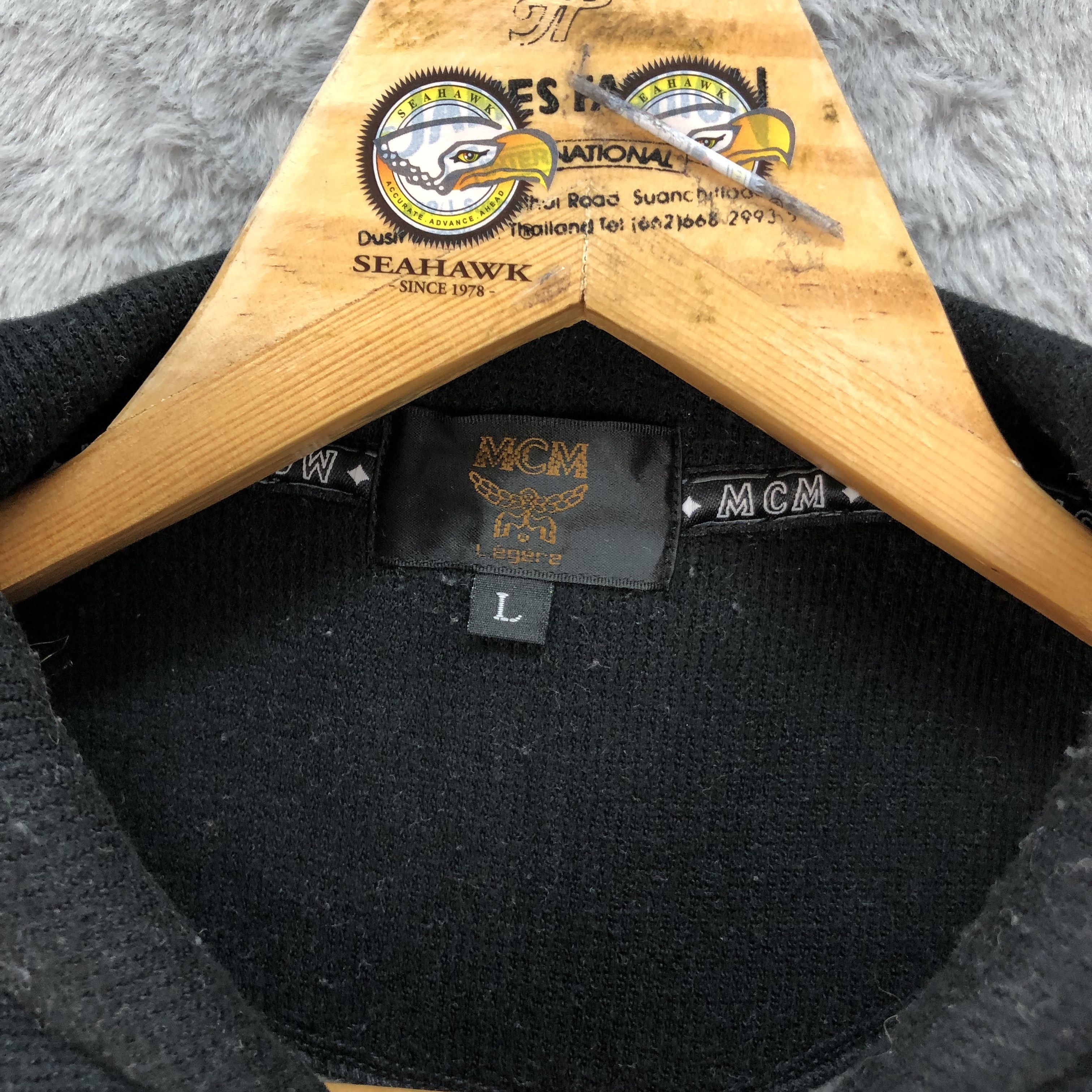 MCM MCM Eagle Embroidery Back Big Logo Sweatshirts #4577-159 Size US L / EU 52-54 / 3 - 9 Thumbnail