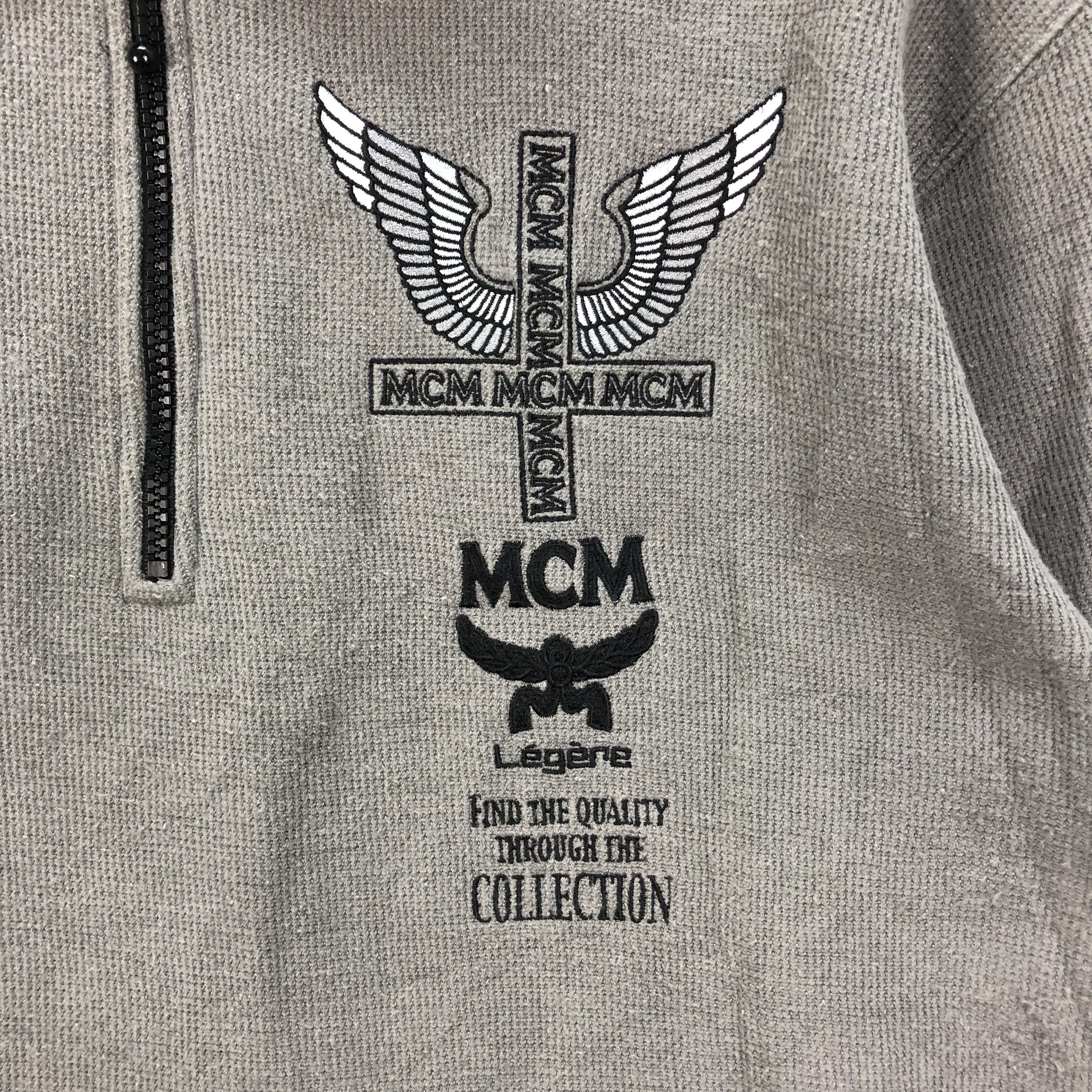 MCM MCM Eagle Embroidery Back Big Logo Sweatshirts #4577-159 Size US L / EU 52-54 / 3 - 5 Thumbnail