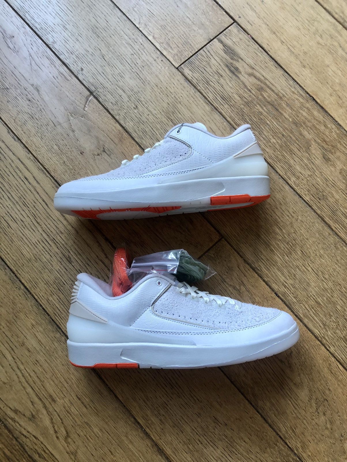 image of Air Jordan 2 Low X Shelflife Shoes in White, Men's (Size 11)