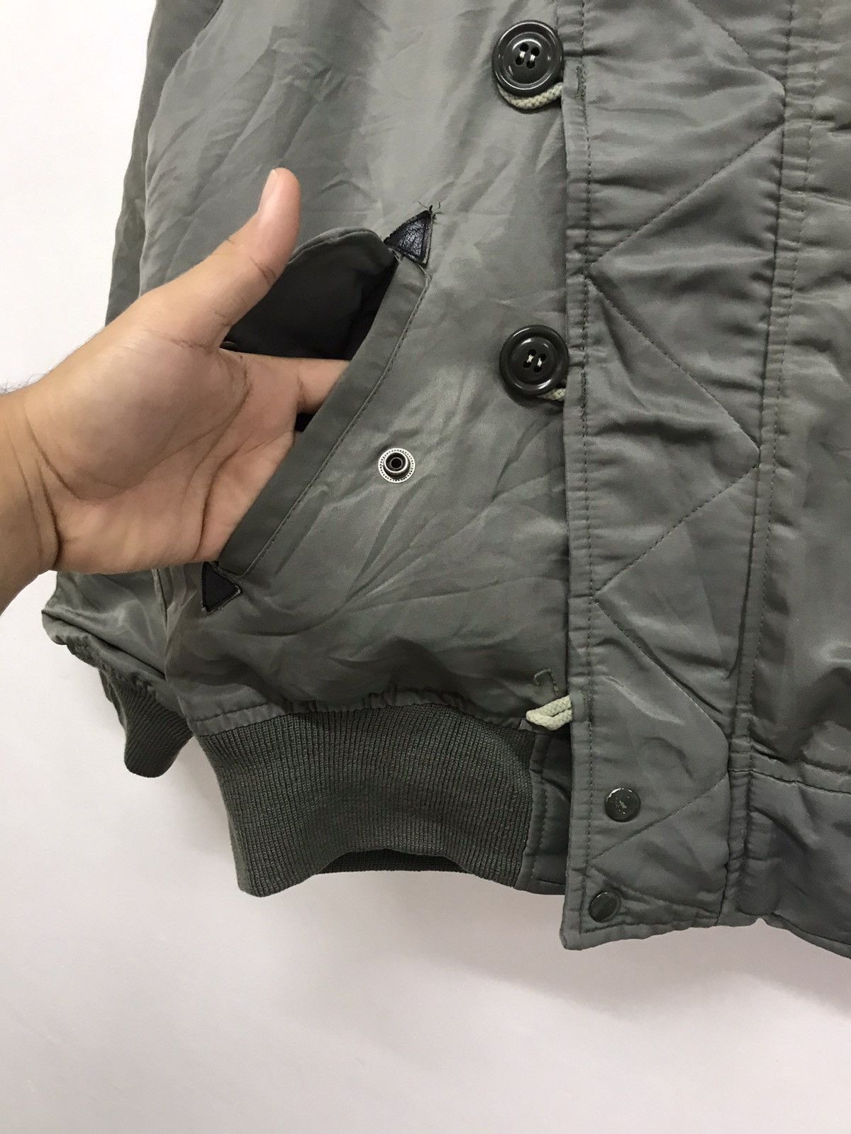 Vintage Vintage Air Force Bomber Jacket Size US M / EU 48-50 / 2 - 9 Thumbnail