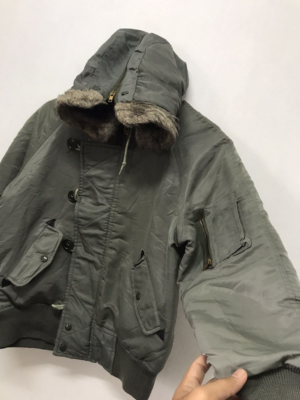 Vintage Vintage Air Force Bomber Jacket Size US M / EU 48-50 / 2 - 10 Thumbnail