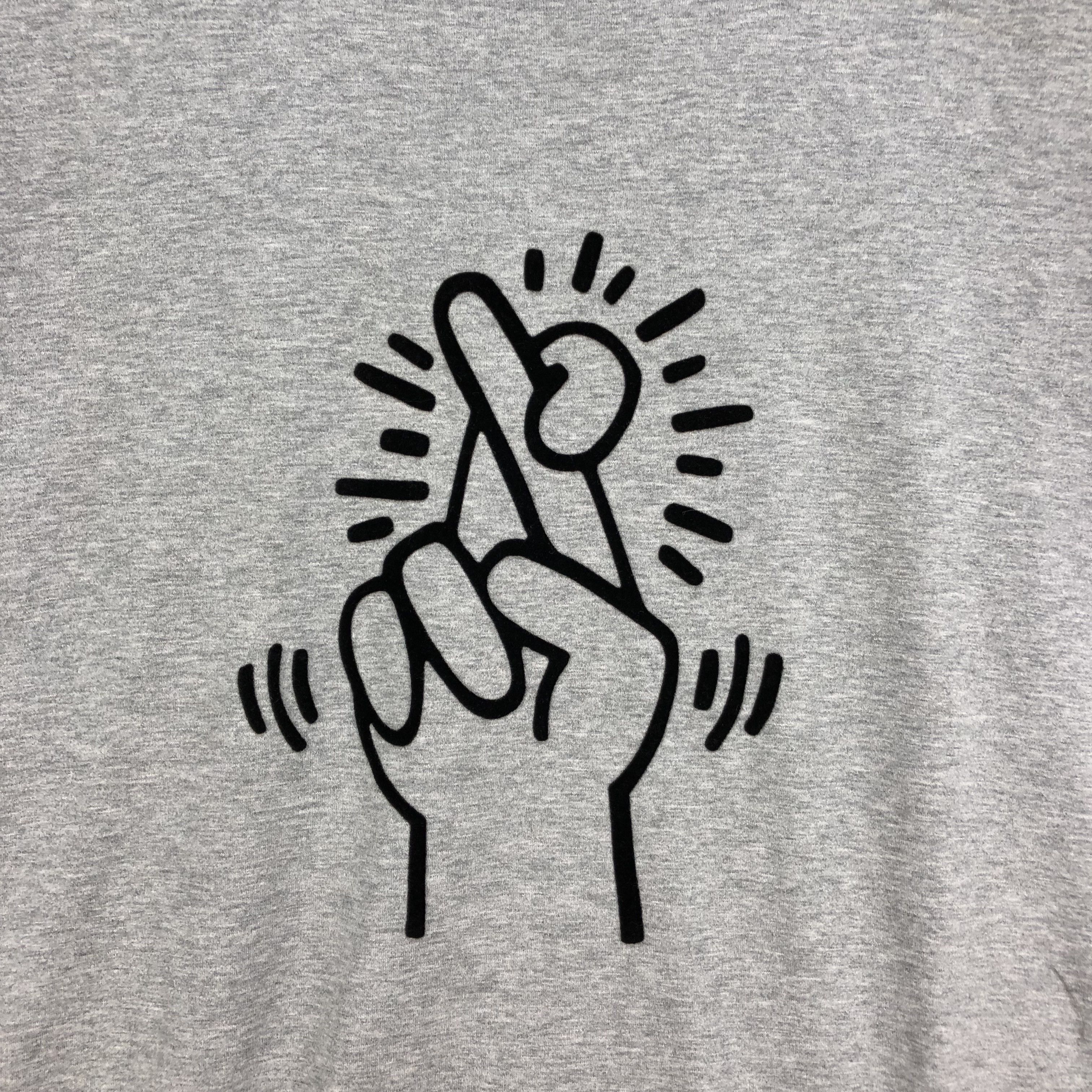 Keith Haring Keith Haring Big Logo T Shirts #6028-218 Size US XL / EU 56 / 4 - 2 Thumbnail