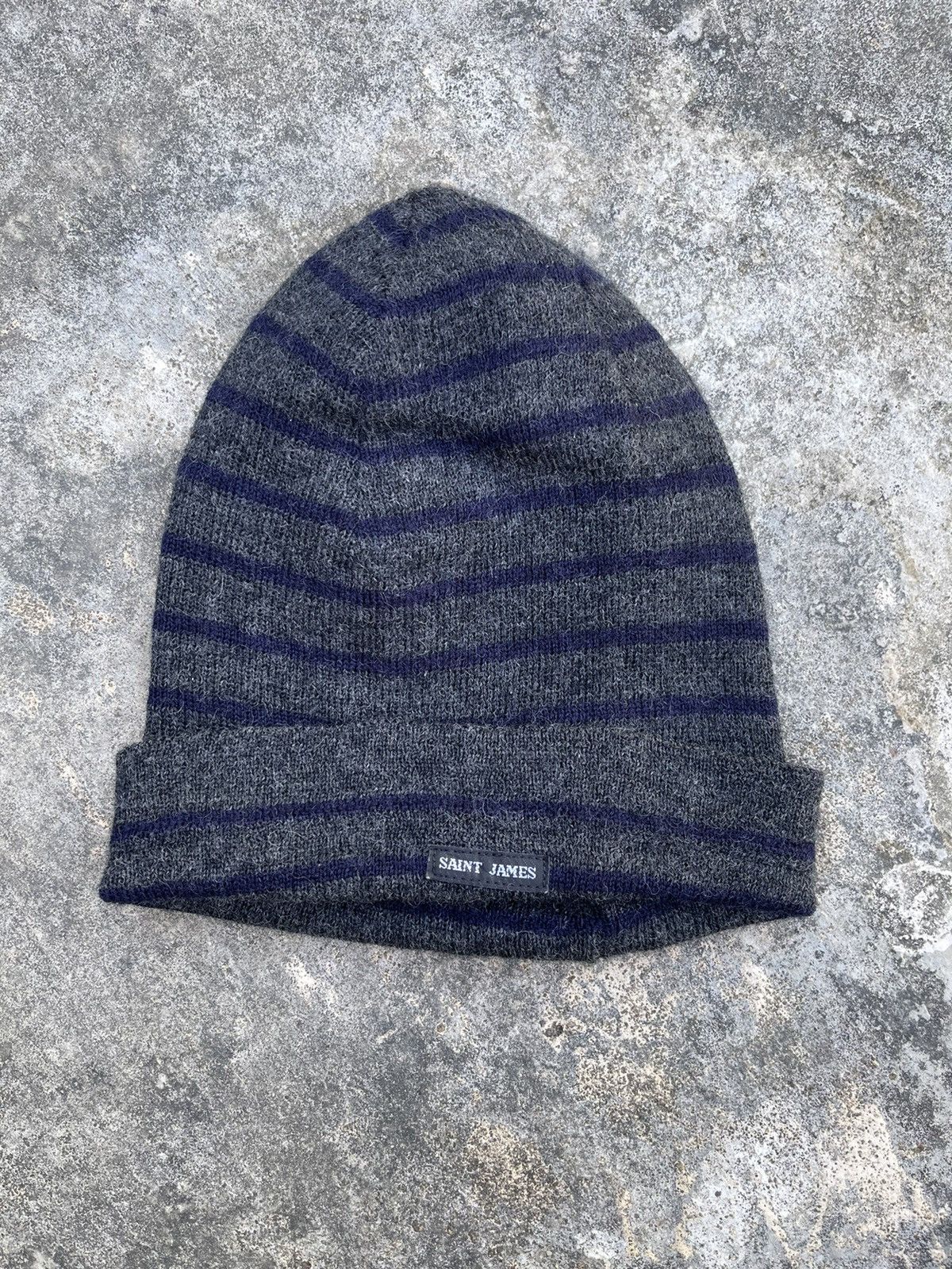 Saint James Saint James wool Stripe Beanie Hats Size ONE SIZE - 2 Thumbnail