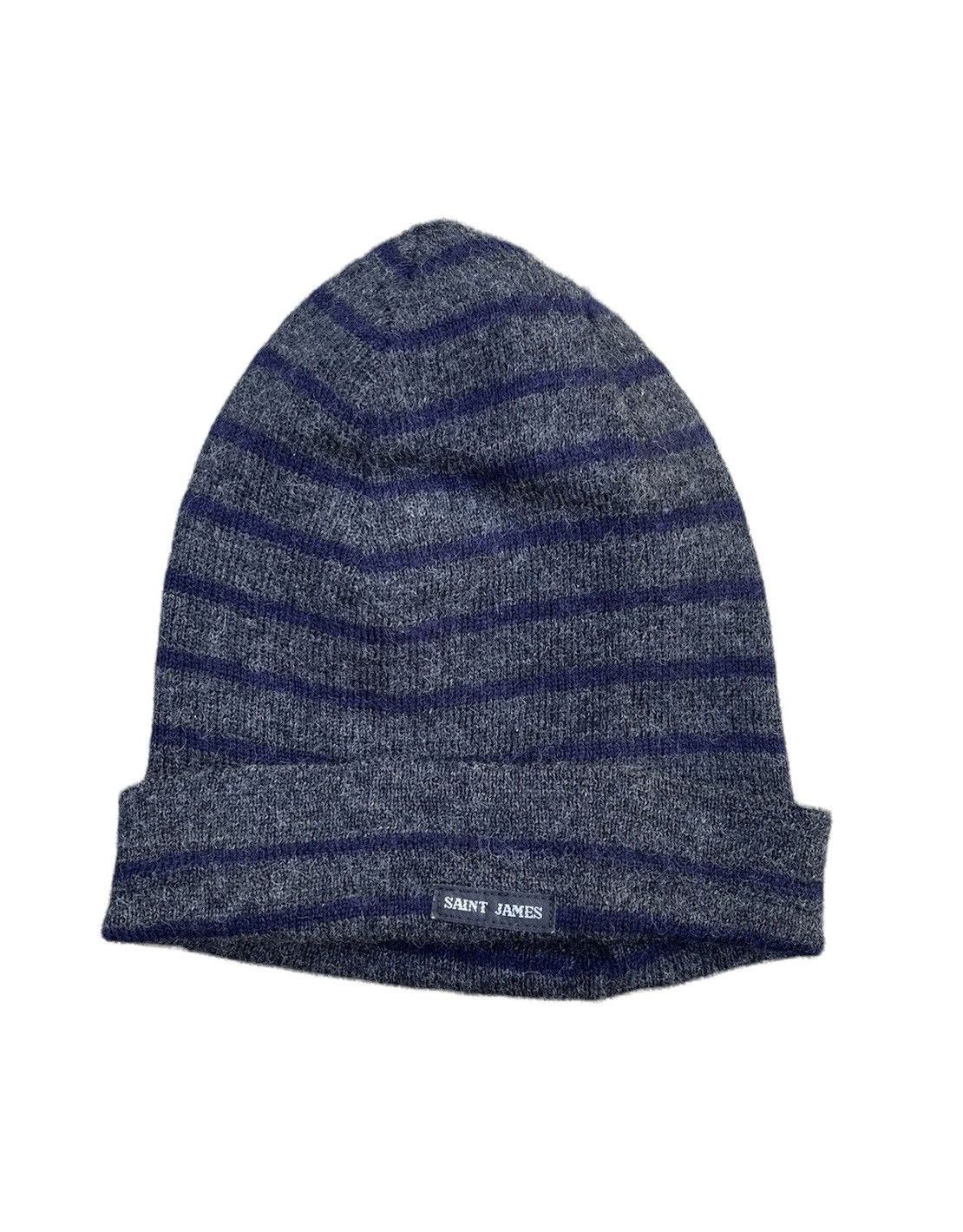 Saint James Saint James wool Stripe Beanie Hats Size ONE SIZE - 1 Thumbnail