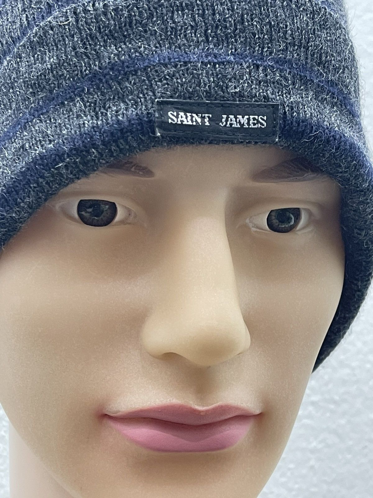 Saint James Saint James wool Stripe Beanie Hats Size ONE SIZE - 4 Thumbnail