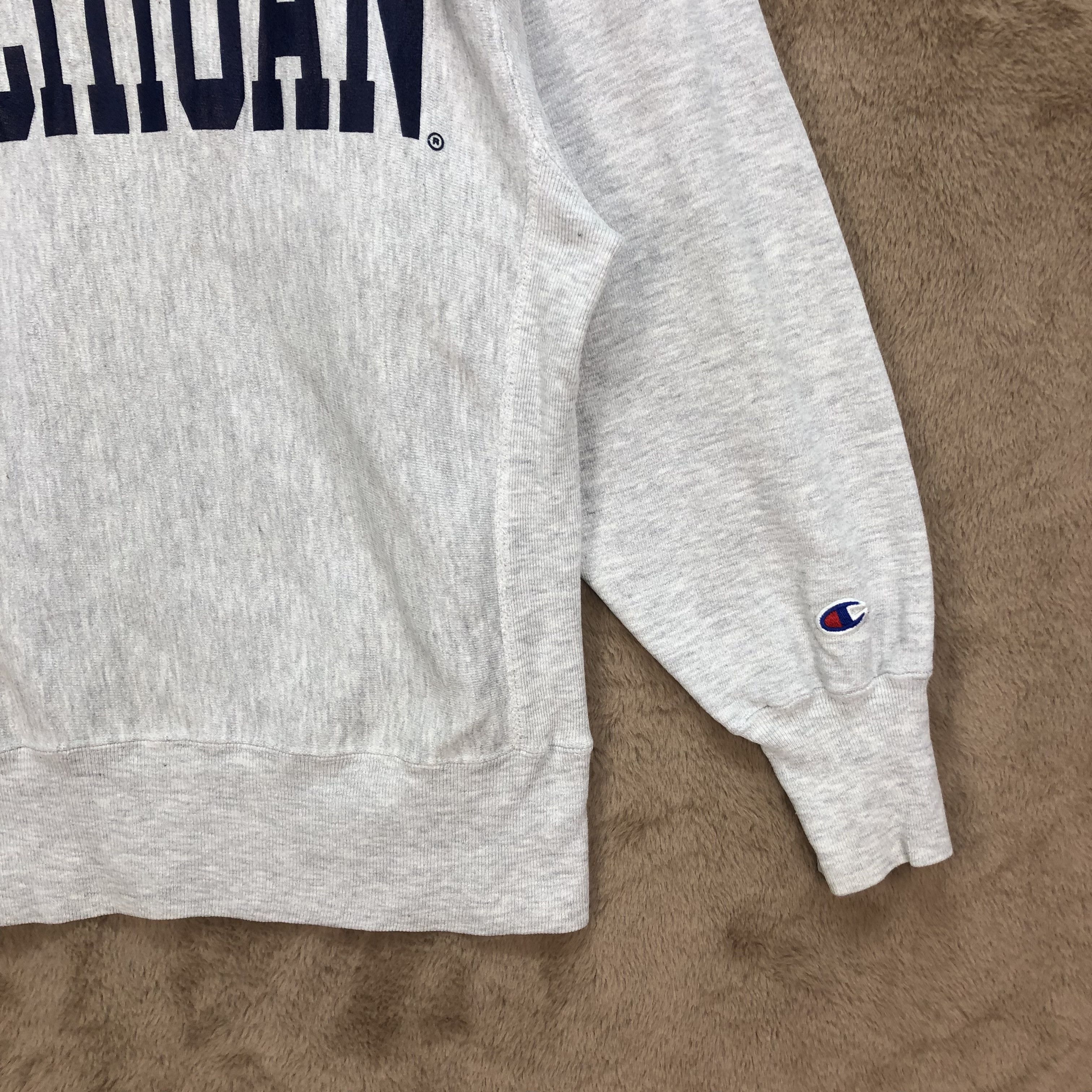 Champion 80's Champion Reverse Weave Michigan Sweatshirts #6029-218 Size US M / EU 48-50 / 2 - 7 Thumbnail