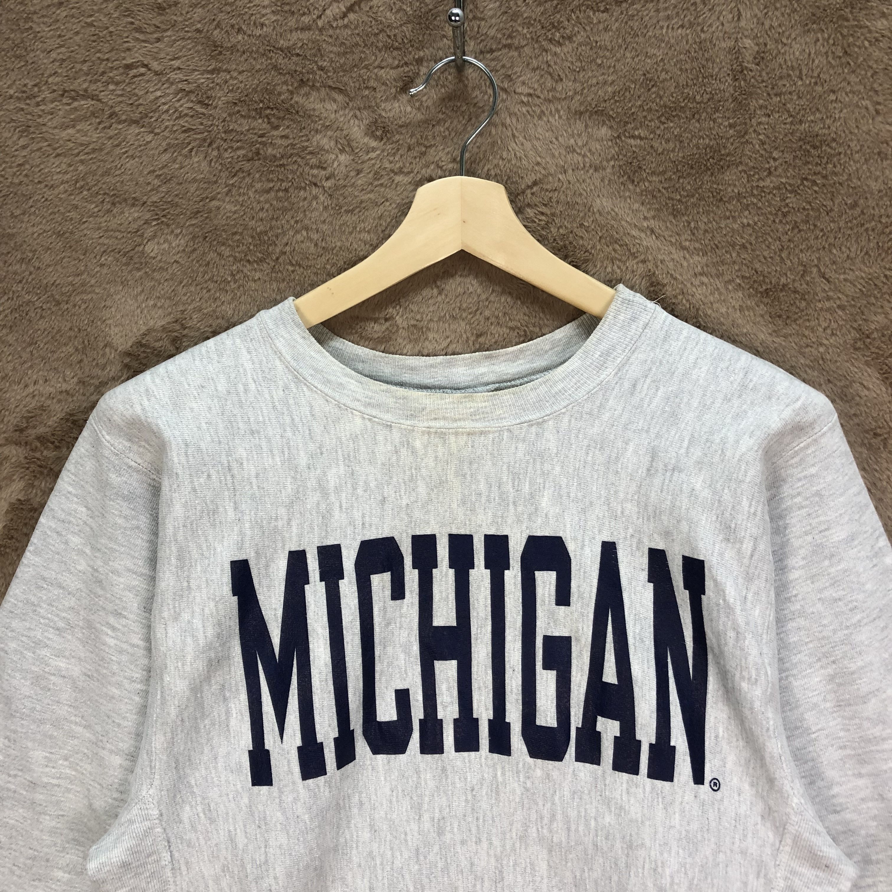 Champion 80's Champion Reverse Weave Michigan Sweatshirts #6029-218 Size US M / EU 48-50 / 2 - 2 Thumbnail