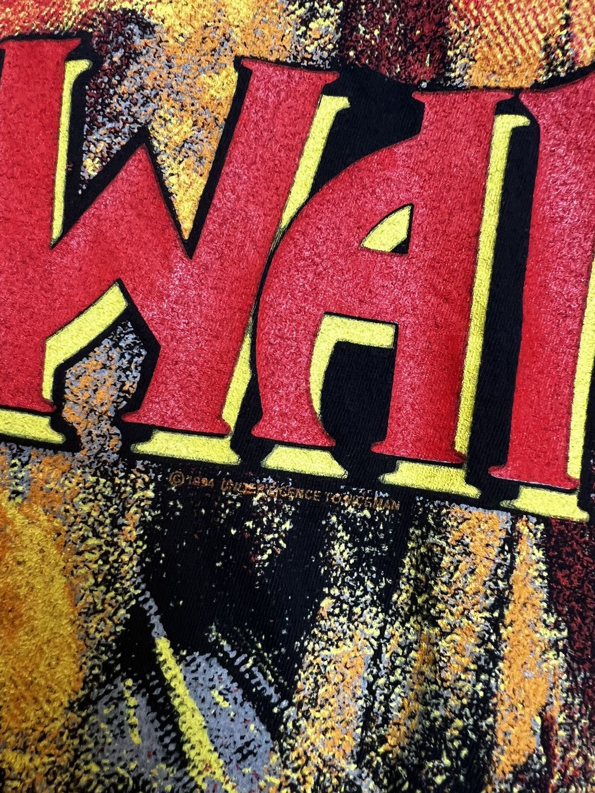 Band Tees RARE VINTAGE MANOWAR 1994 SKULL METAL T-SHIRT BAND GRAIL Size US XL / EU 56 / 4 - 8 Thumbnail