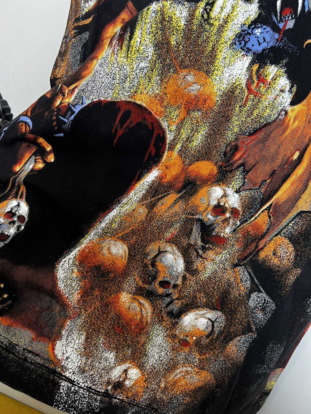 Band Tees RARE VINTAGE MANOWAR 1994 SKULL METAL T-SHIRT BAND GRAIL Size US XL / EU 56 / 4 - 7 Thumbnail