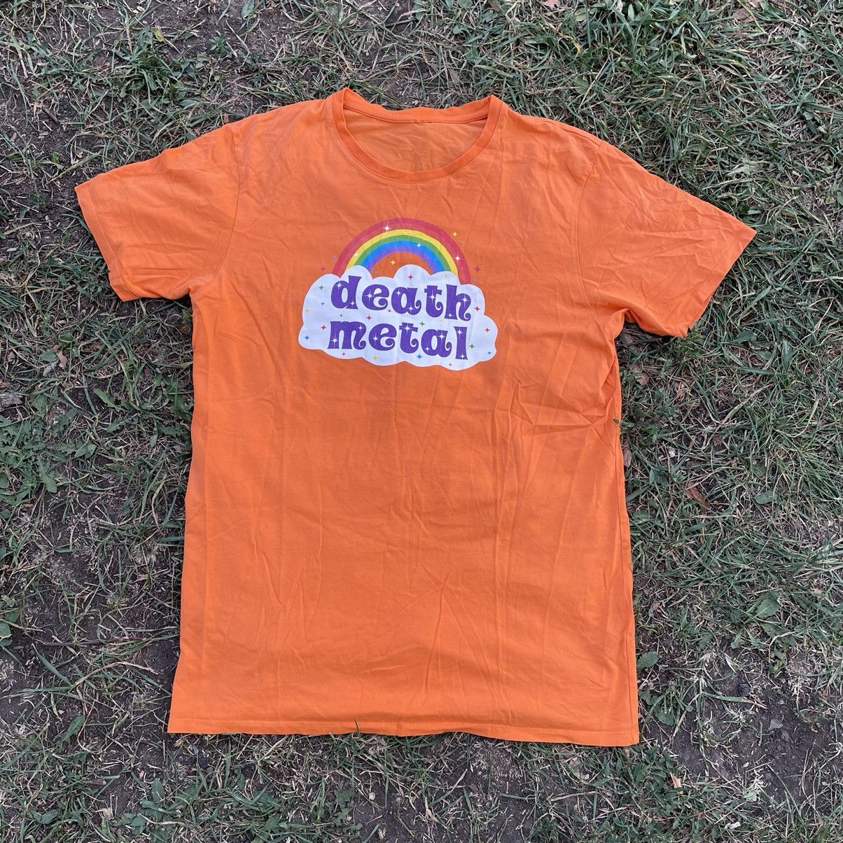 Vintage Vintage Y2K Deadstock Graphic Tee Dead Metal Humor Baggy M Size US M / EU 48-50 / 2 - 1 Thumbnail