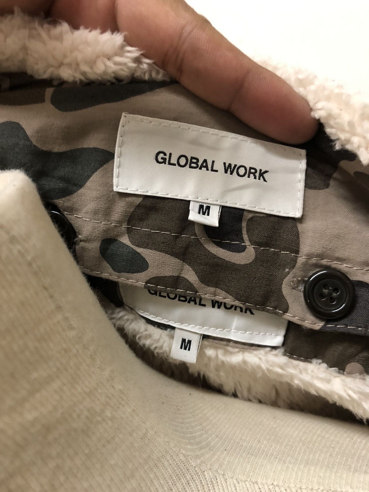 Japanese Brand Japanese Brand Global Work Military Camouflage Parka Size US M / EU 48-50 / 2 - 11 Thumbnail