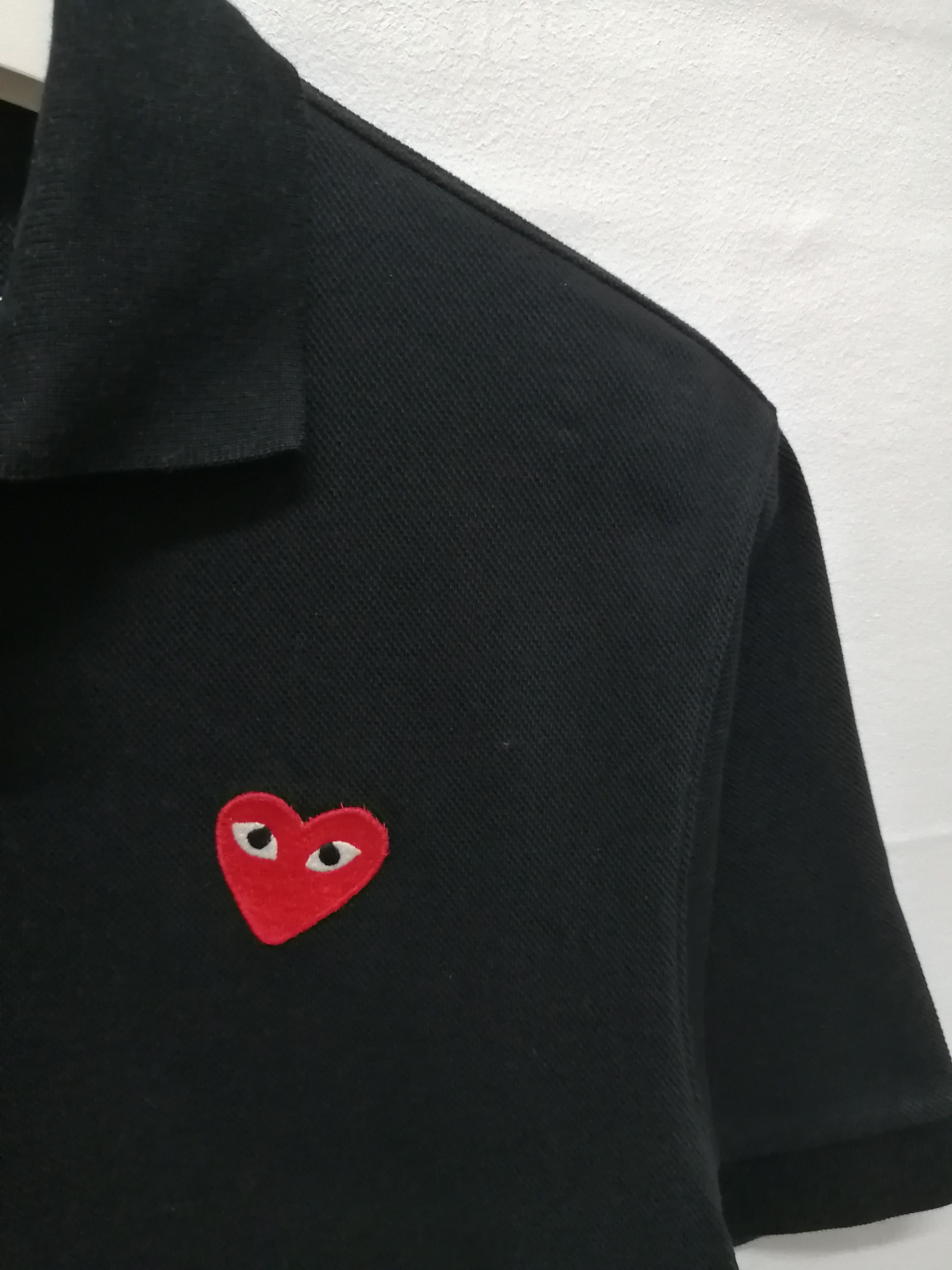 Uniqlo Uniqlo X Comme des Garcons Play Polo Shirt Size US M / EU 48-50 / 2 - 3 Thumbnail
