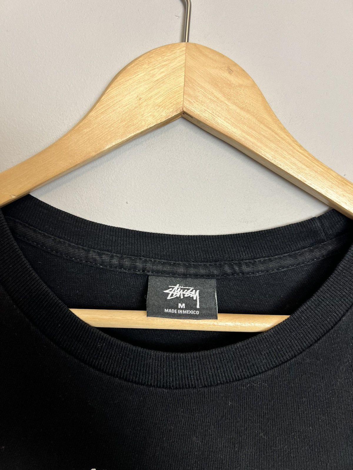 Band Tees Stussy Y2k World Tour Black White Classic Streetwear Tee Size US M / EU 48-50 / 2 - 5 Thumbnail