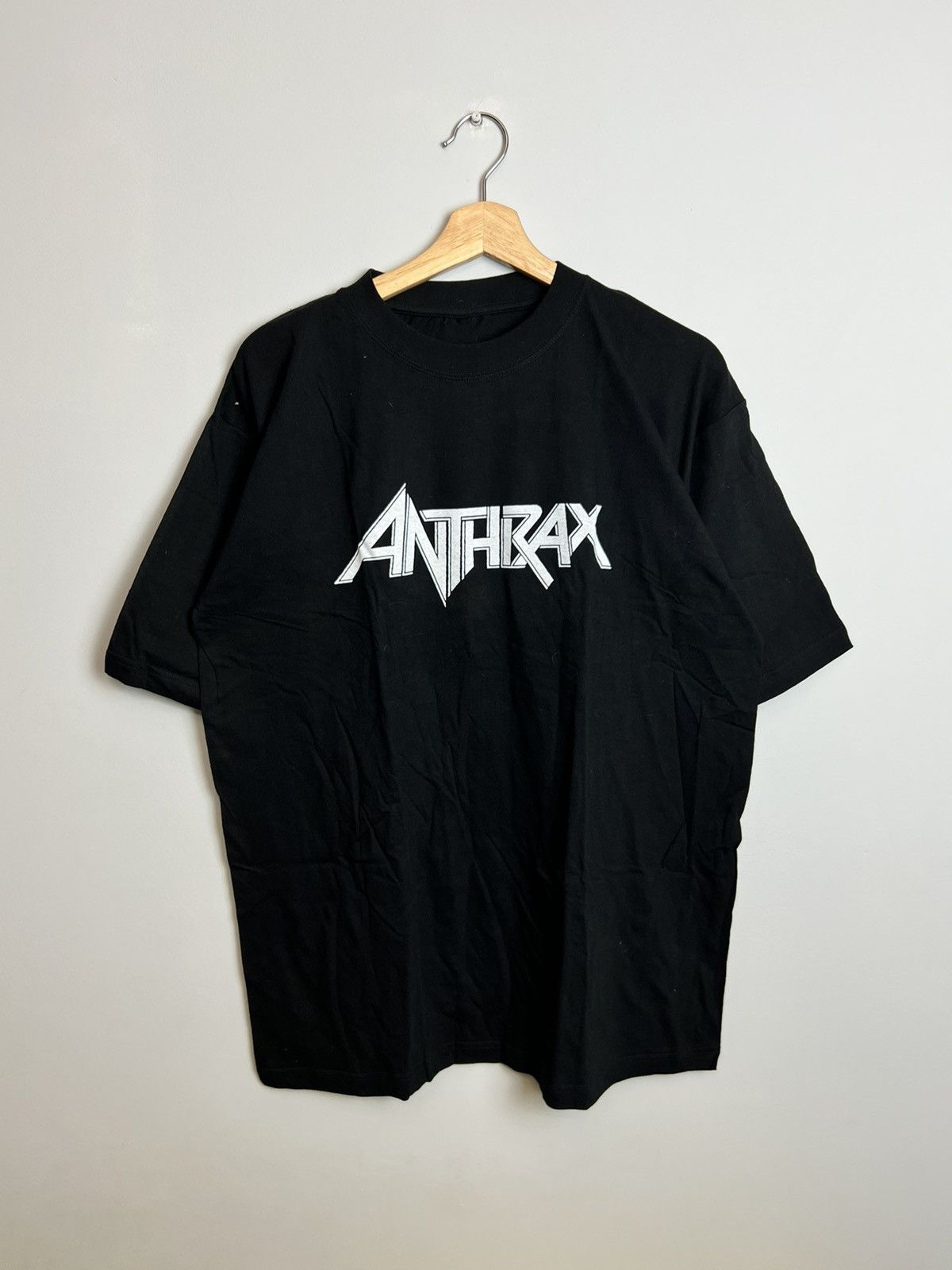 Band Tees Vintage 90s Anthrax Trash Metal Band T Shirt Rare Size US XL / EU 56 / 4 - 1 Thumbnail