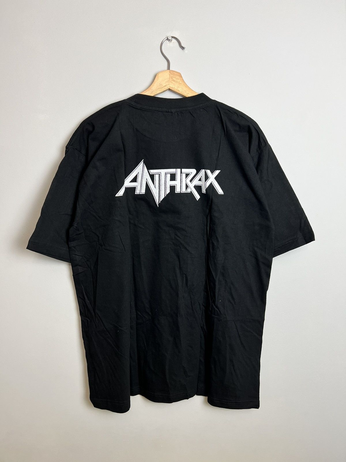 Band Tees Vintage 90s Anthrax Trash Metal Band T Shirt Rare Size US XL / EU 56 / 4 - 2 Thumbnail