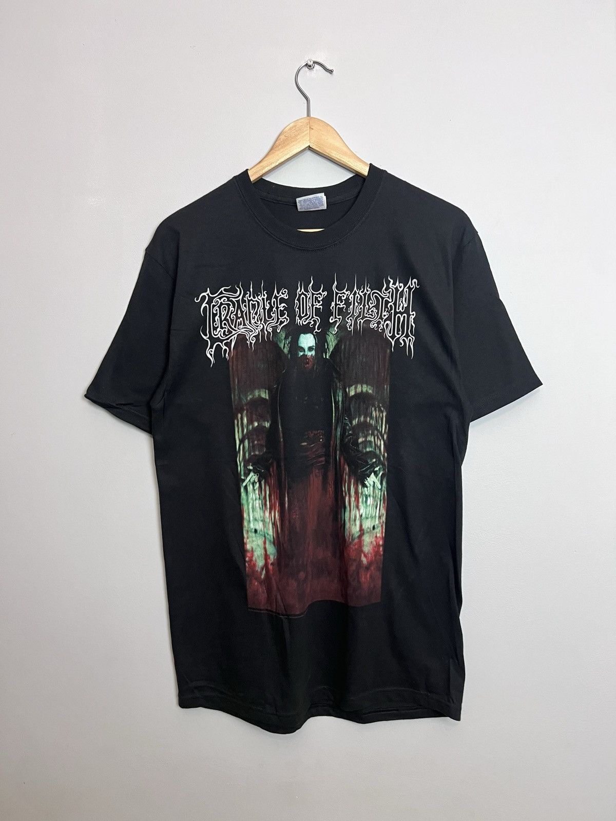 Band Tees 00s Vintage Cradle Of Filth You Called Black Metal Band Tee Size US M / EU 48-50 / 2 - 1 Thumbnail
