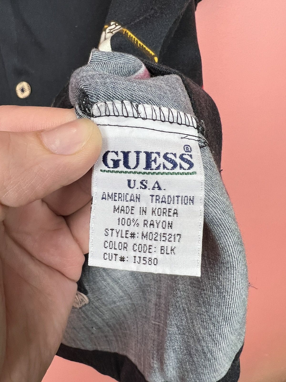 Guess Guess casual button shirt vintage rare Size US S / EU 44-46 / 1 - 6 Thumbnail