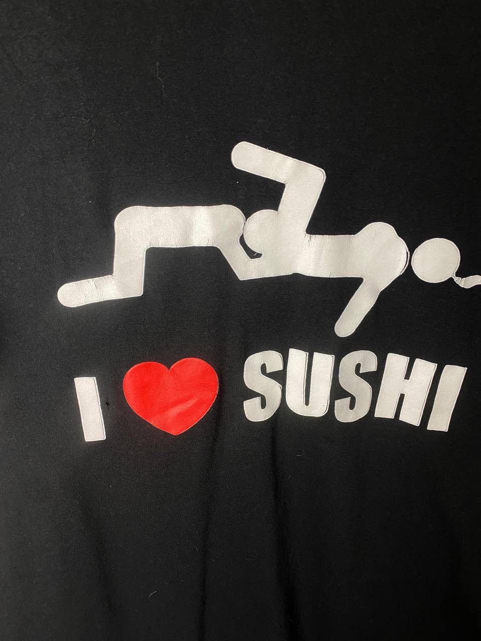 Vintage Pornstar I ❤️ sushi vintage T-shirt size XXL Size US XXL / EU 58 / 5 - 4 Thumbnail