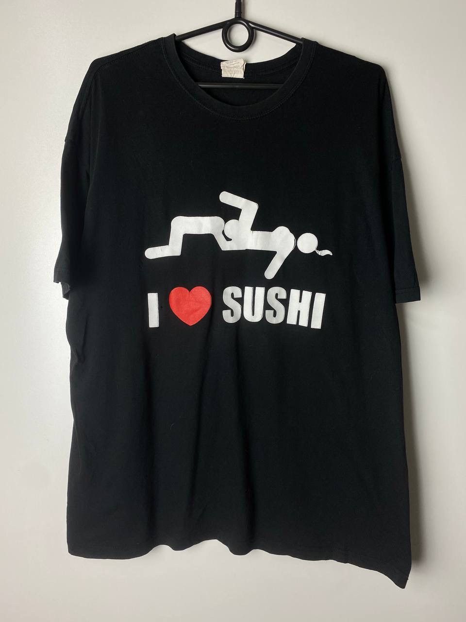 Vintage Pornstar I ❤️ sushi vintage T-shirt size XXL Size US XXL / EU 58 / 5 - 1 Thumbnail