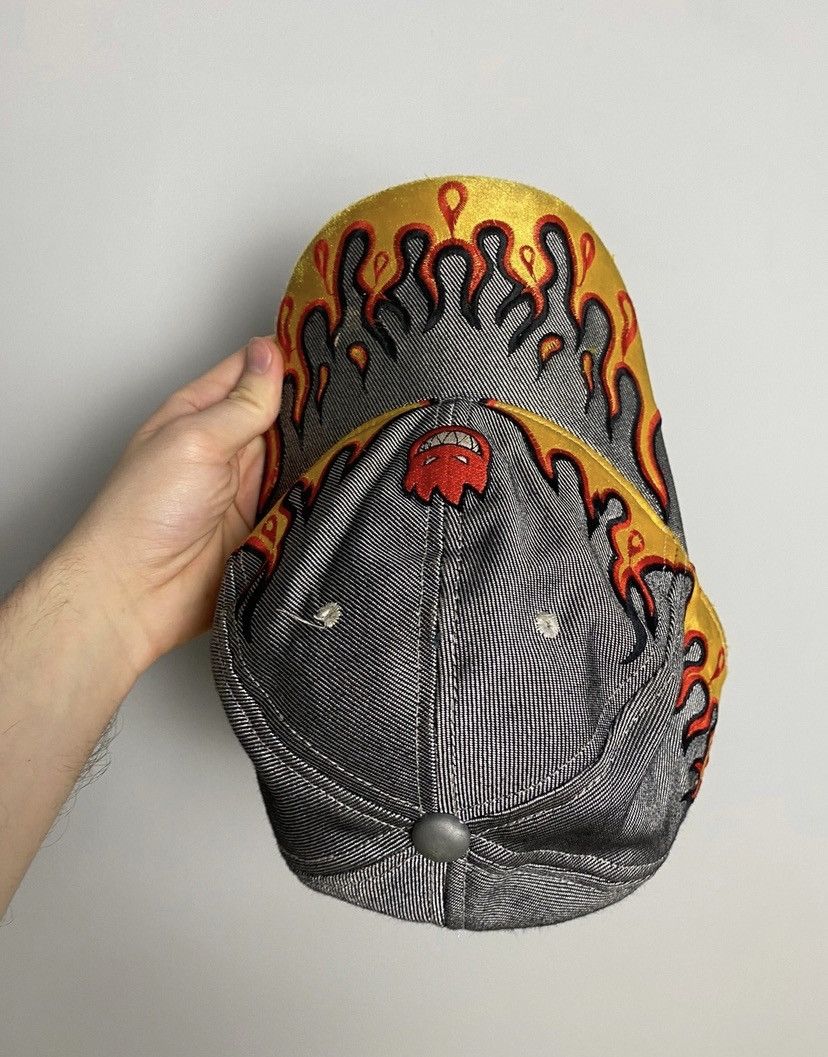 Other 🔥 Very Rare Spirfire Flame Fire Logo Hype Vintage Skate Hat Size ONE SIZE - 4 Thumbnail