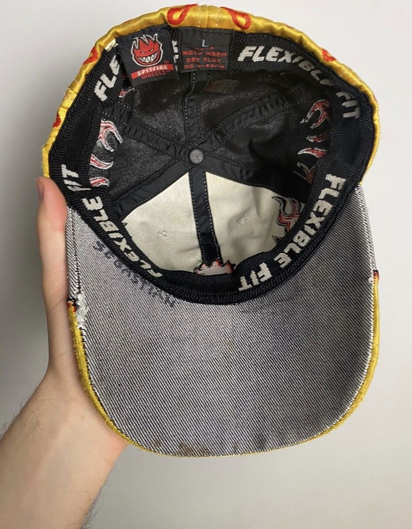 Other 🔥 Very Rare Spirfire Flame Fire Logo Hype Vintage Skate Hat Size ONE SIZE - 5 Thumbnail