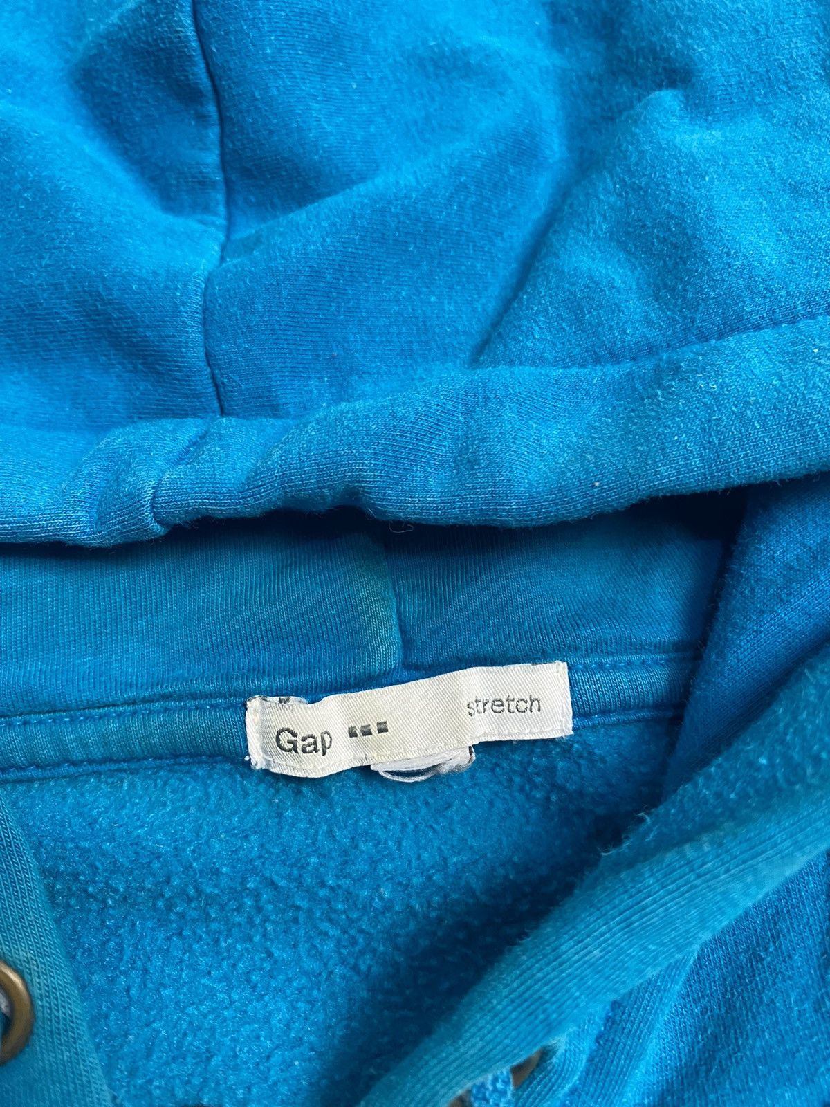 Gap Vintage Gap Turqoise Spellout Hype Streetwear Y2K hoodie Size US M / EU 48-50 / 2 - 4 Thumbnail