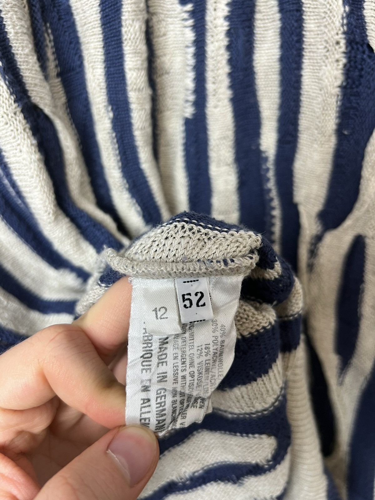 Carlo Colucci Rare Vintage Carlo Colucci Sweater With Coogi Vibes Biggie Size US L / EU 52-54 / 3 - 10 Thumbnail