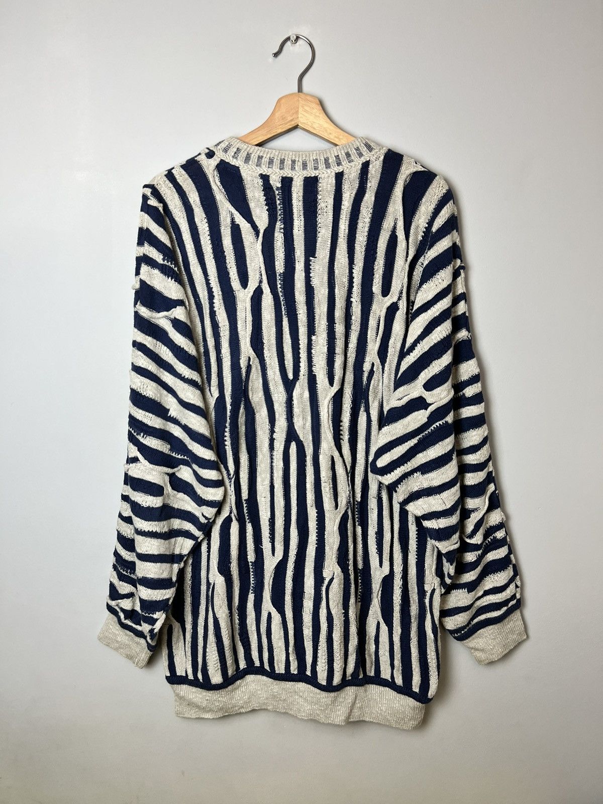 Carlo Colucci Rare Vintage Carlo Colucci Sweater With Coogi Vibes Biggie Size US L / EU 52-54 / 3 - 2 Thumbnail