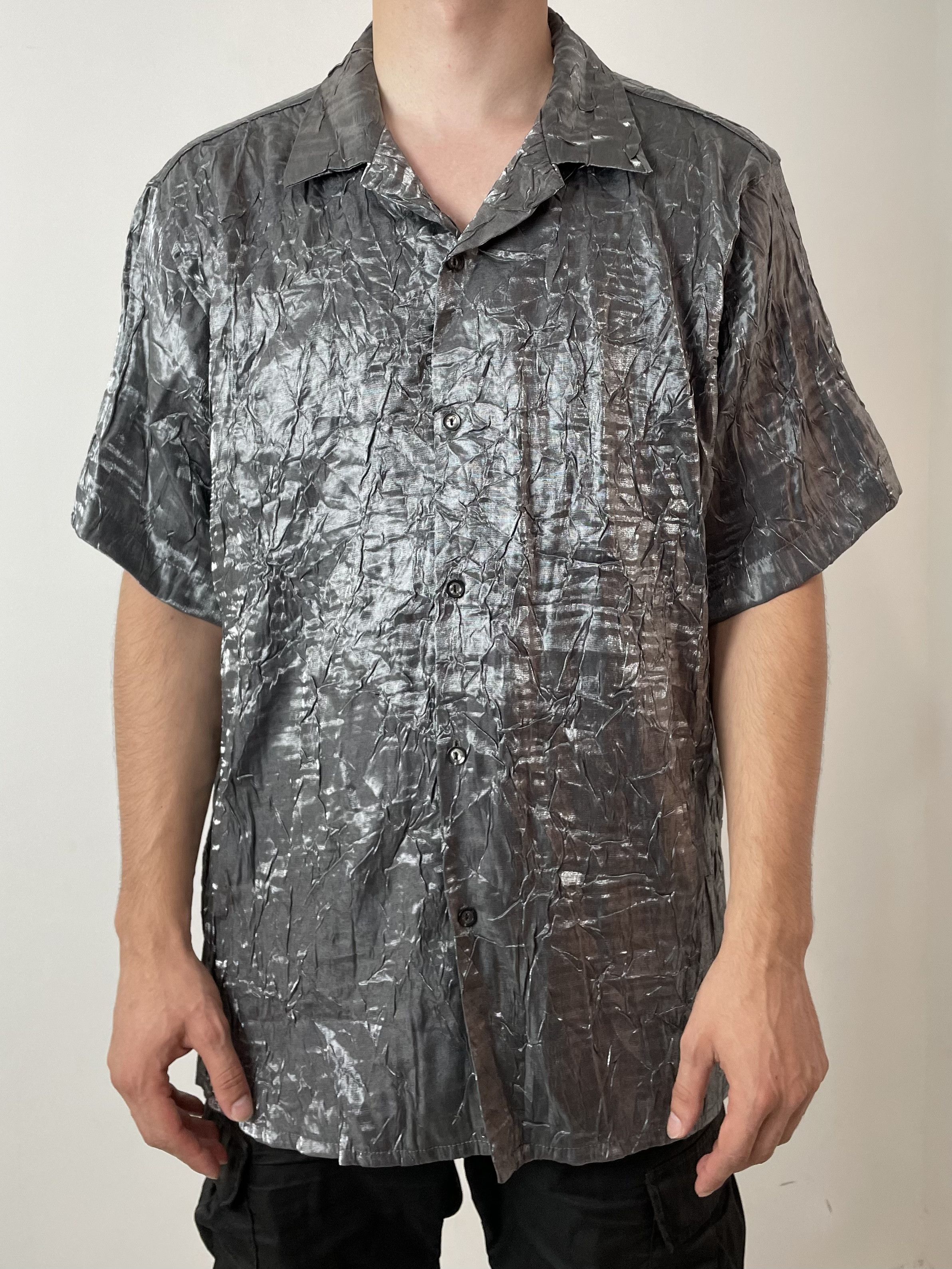 Vintage Vintage 80s/90s Atittudes shirt Avant Garde made in usa Size US XL / EU 56 / 4 - 3 Thumbnail