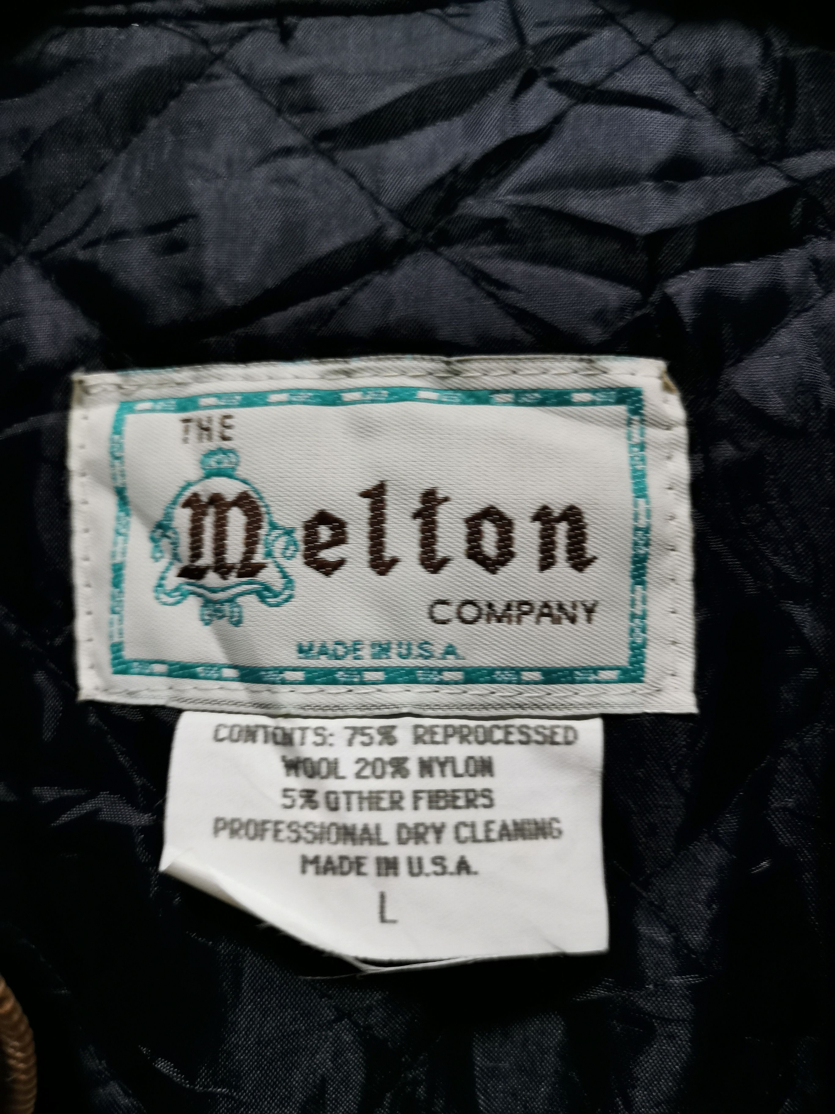 Vintage Vintage The Melton Wool Jacket Made in USA Size US L / EU 52-54 / 3 - 10 Thumbnail