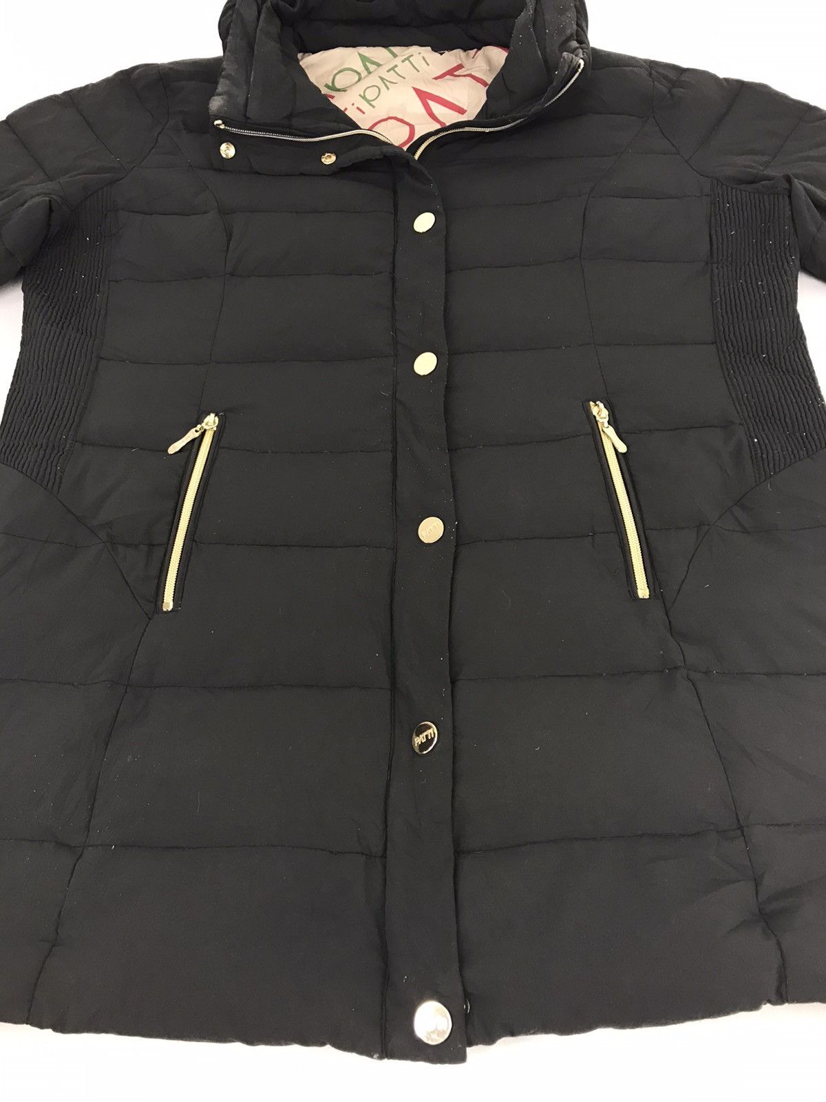 Vintage Patti Patti Puffer Jacket All Over Inner Design Winter Wear Size L / US 10 / IT 46 - 9 Thumbnail