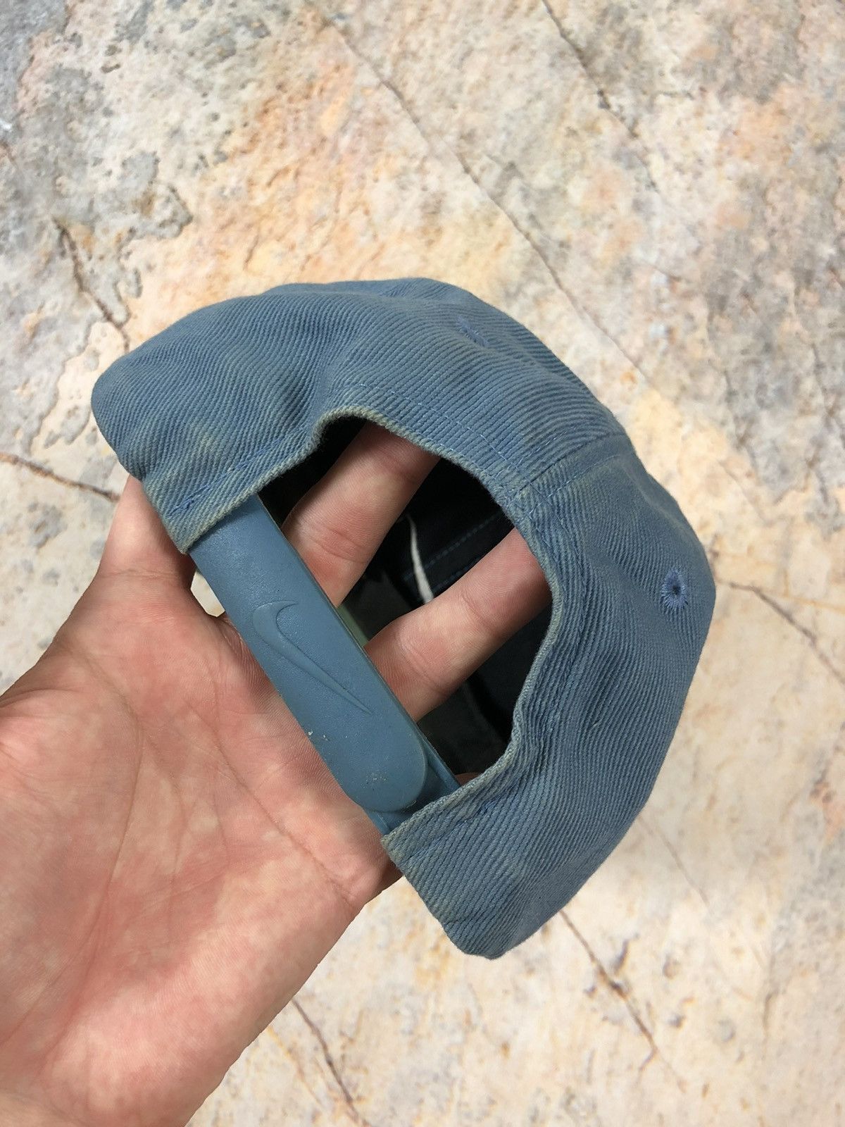 Nike × Vintage Nike vintage blue cap Size ONE SIZE - 3 Thumbnail